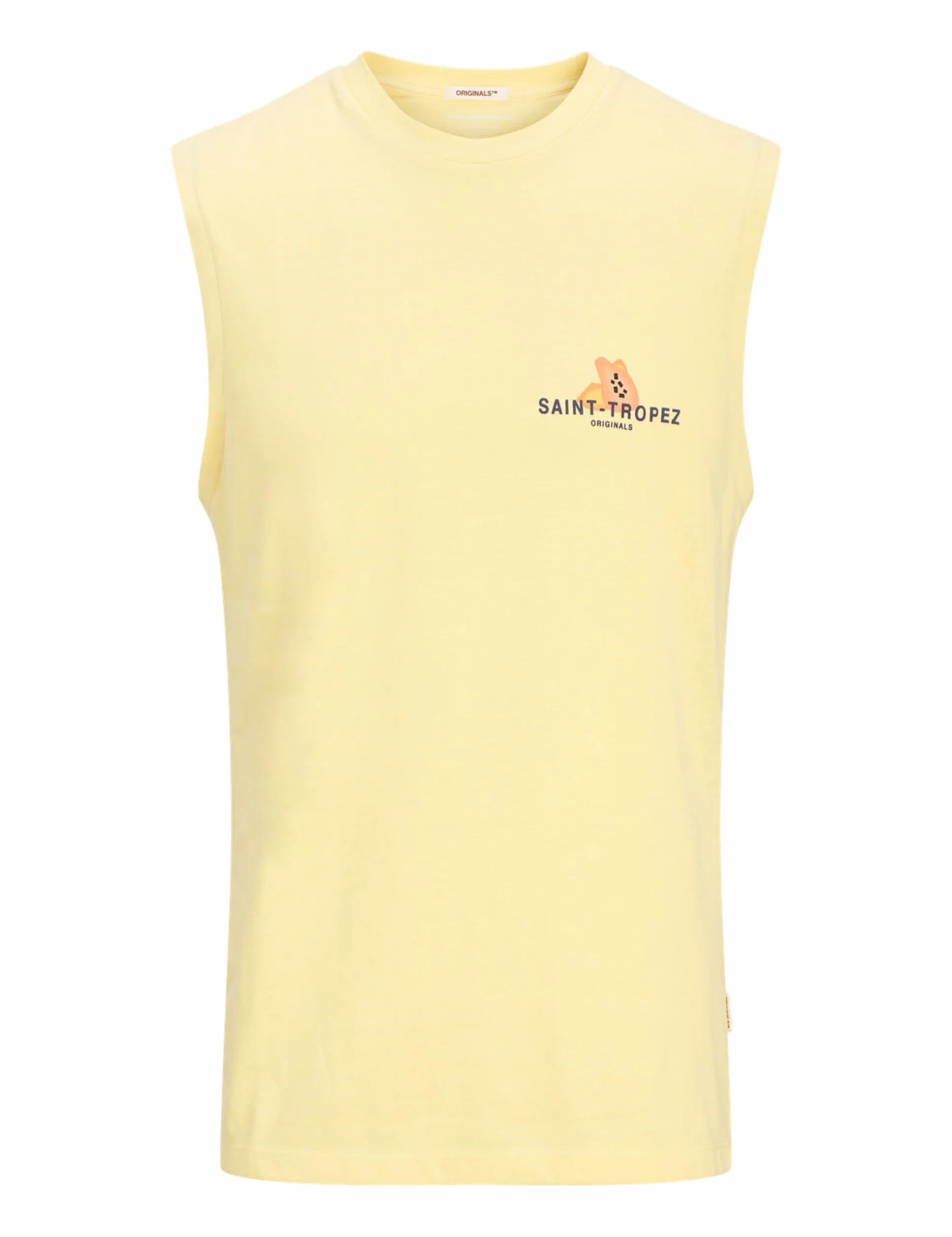 JACK & JONES Koszulka męska Jorcanggu Back Graphic Tee Sl Crew Neck, Podwójny krem, S