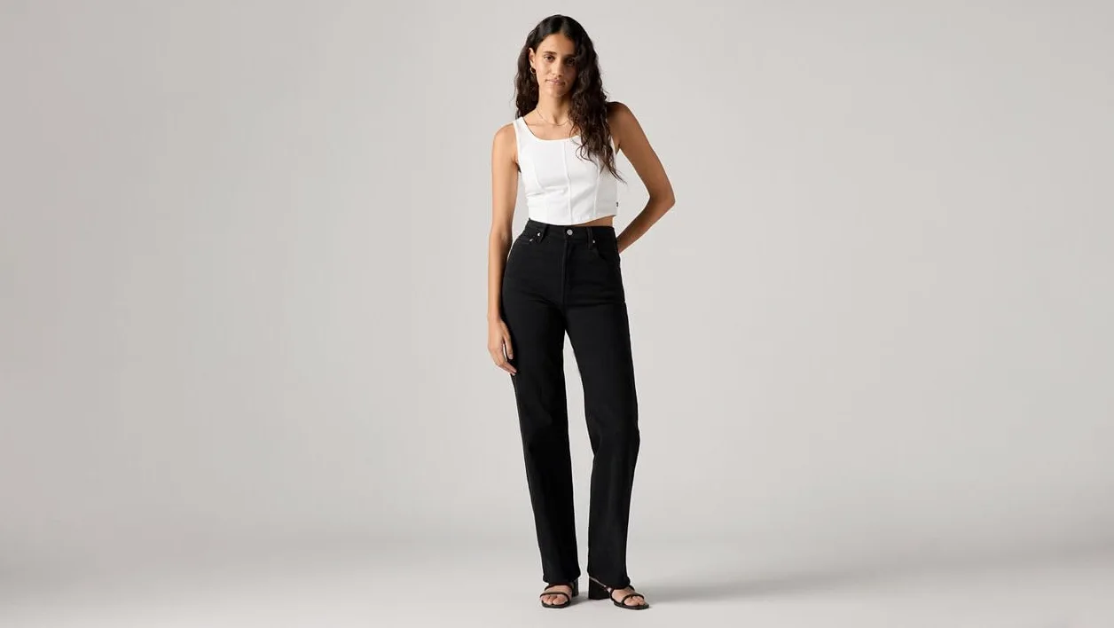 Levi's Pełna Długość Klatki Żebrowej - Dżins Kobiety