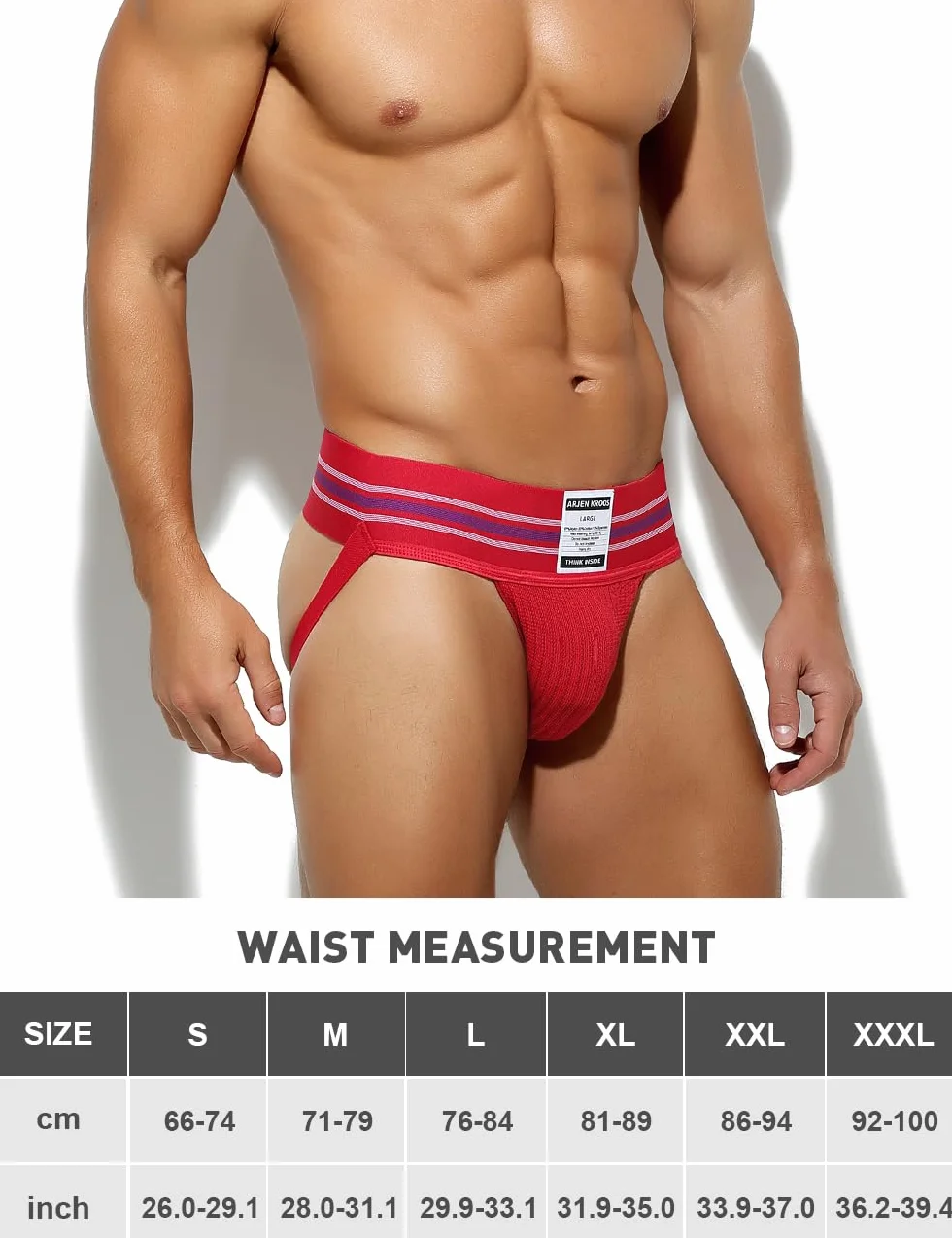Męskie sportowe Jockstrap pasy do ćwiczeń