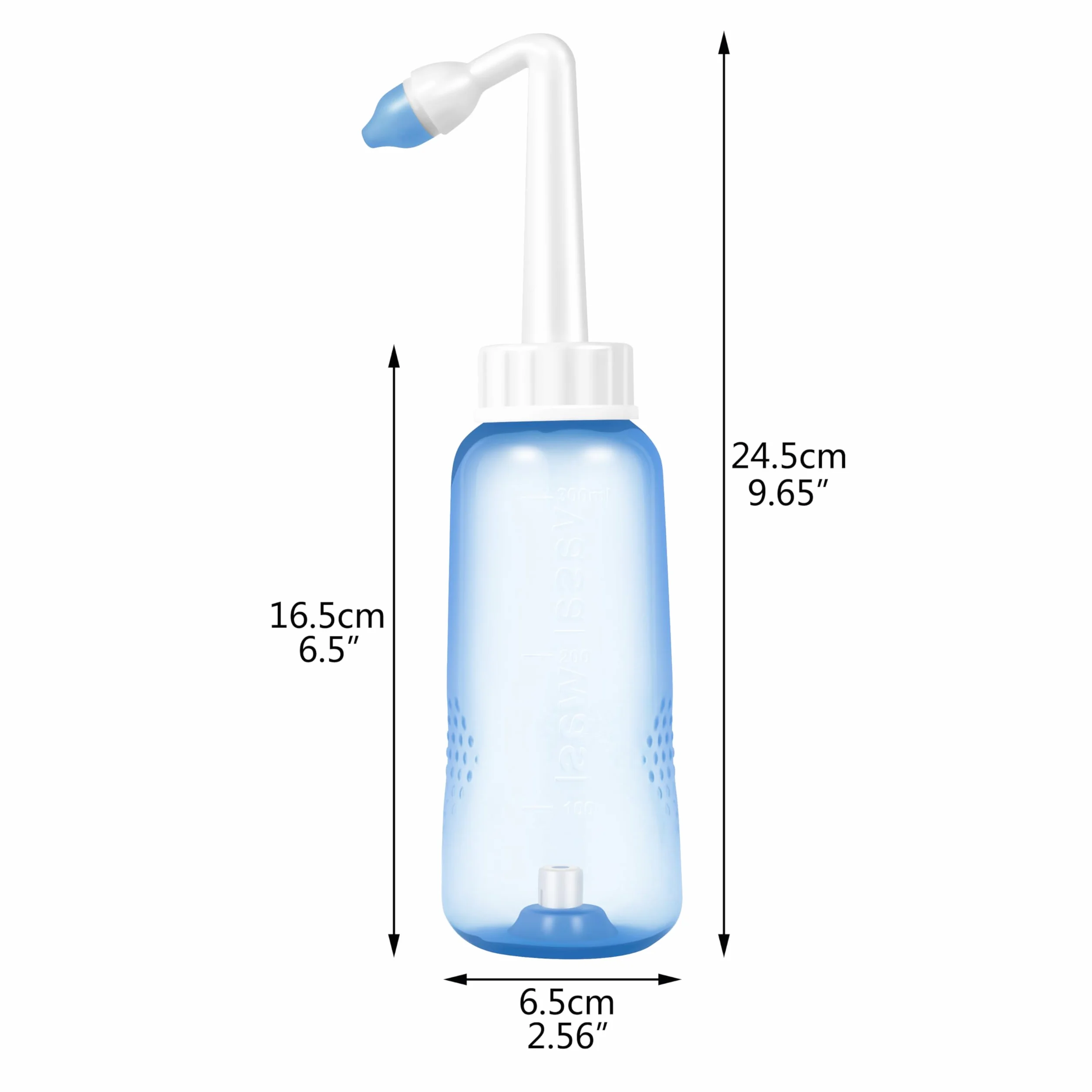 CROING 120 x mieszanka do płukania zatok + 1 x butelka do płukania nosa (300 ml), zestaw saszetek do płukania nosa, sól Neti, nawadnianie nosa, douche do nosa, ulga w zatokach, neti-pot