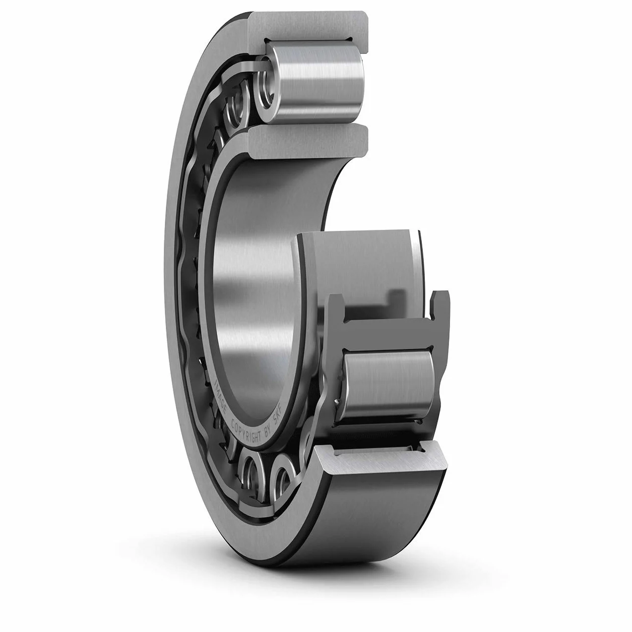 SKF NU 219 ECJ/C3 łożysko rolki radiowe, 95-ID, stal