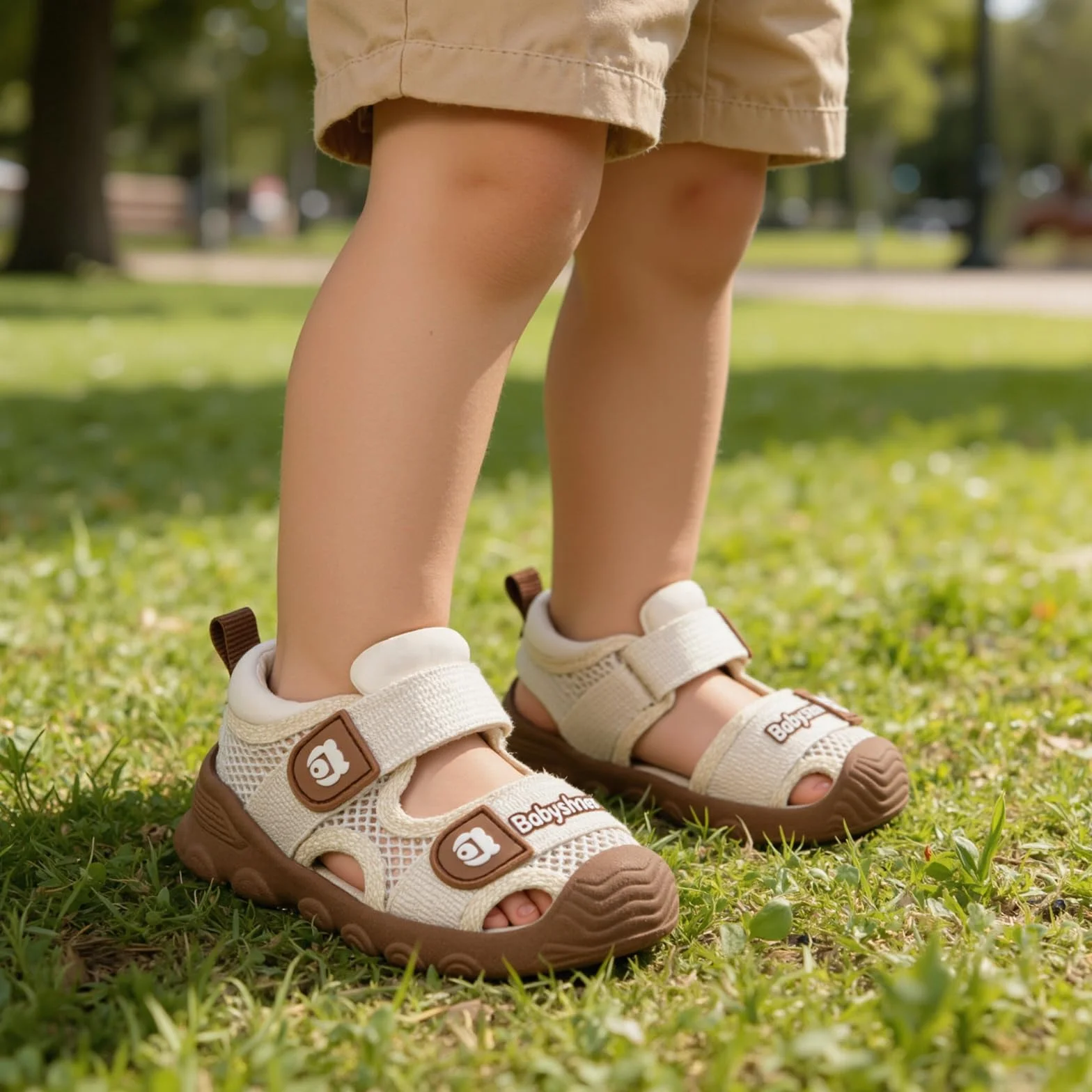 MASOCIO Buty dla chłopców i dziewczynek letnie sandały pierwsze kroki miękka podeszwa antypoślizgowa