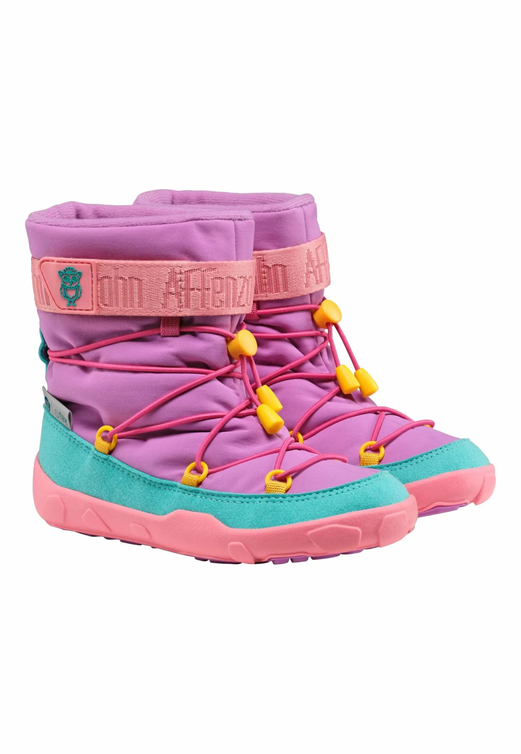 Affenzahn Buty śniegowe Vegan Snowy – buty dziecięce dla chłopców i dziewczynek rozmiar 21-32, wodoszczelne i ciepłe z podszewką | Wegańskie, wodoodporne z ciepłą podszewką i zapięciem na rzepy zapewniają komfort i ochronę w chłodne dni