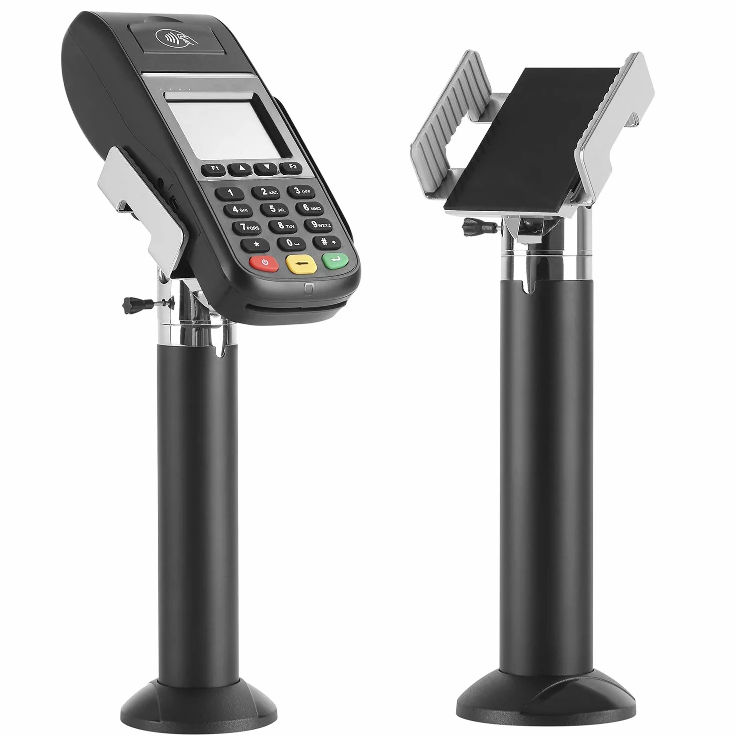 Maclean MC-847 Uniwersalny Uchwyt na Terminal Kart Kredytowych, Profesjonalny Statyw na Czytnik Kart, Terminal EFTPOS, Bezgotówkowy Punkt Sprzedaży, Stojak na Terminal Przeznaczony do Sklepów