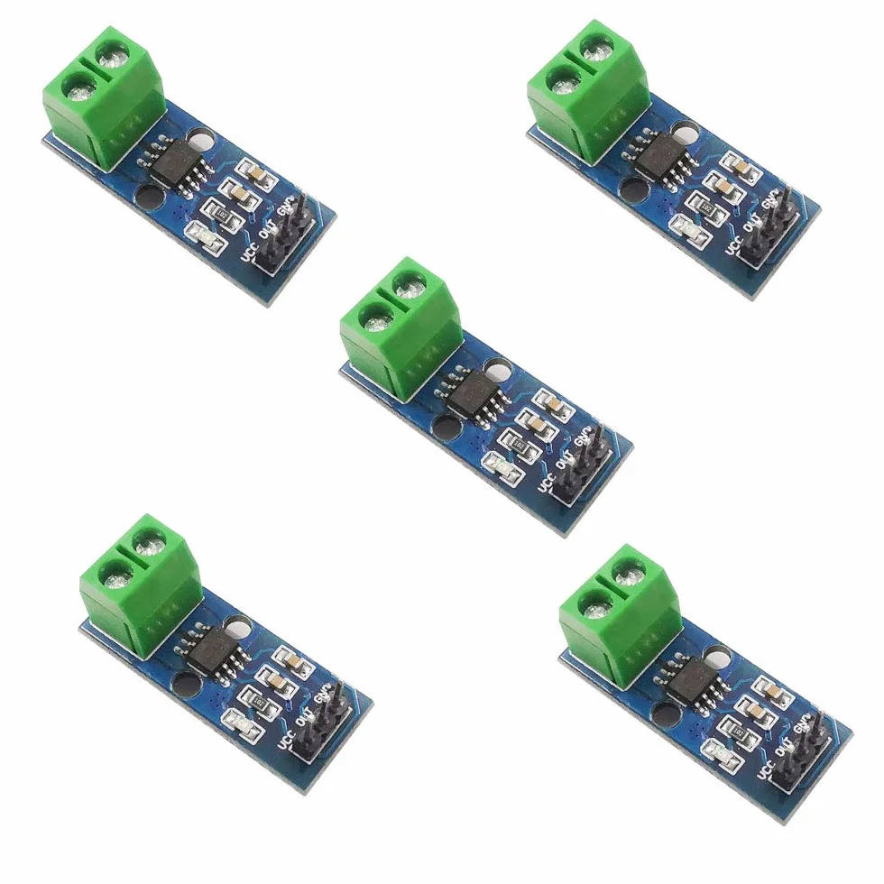 5 szt. 5A moduł czujnika prądu ACS712 kompatybilny z Arduino