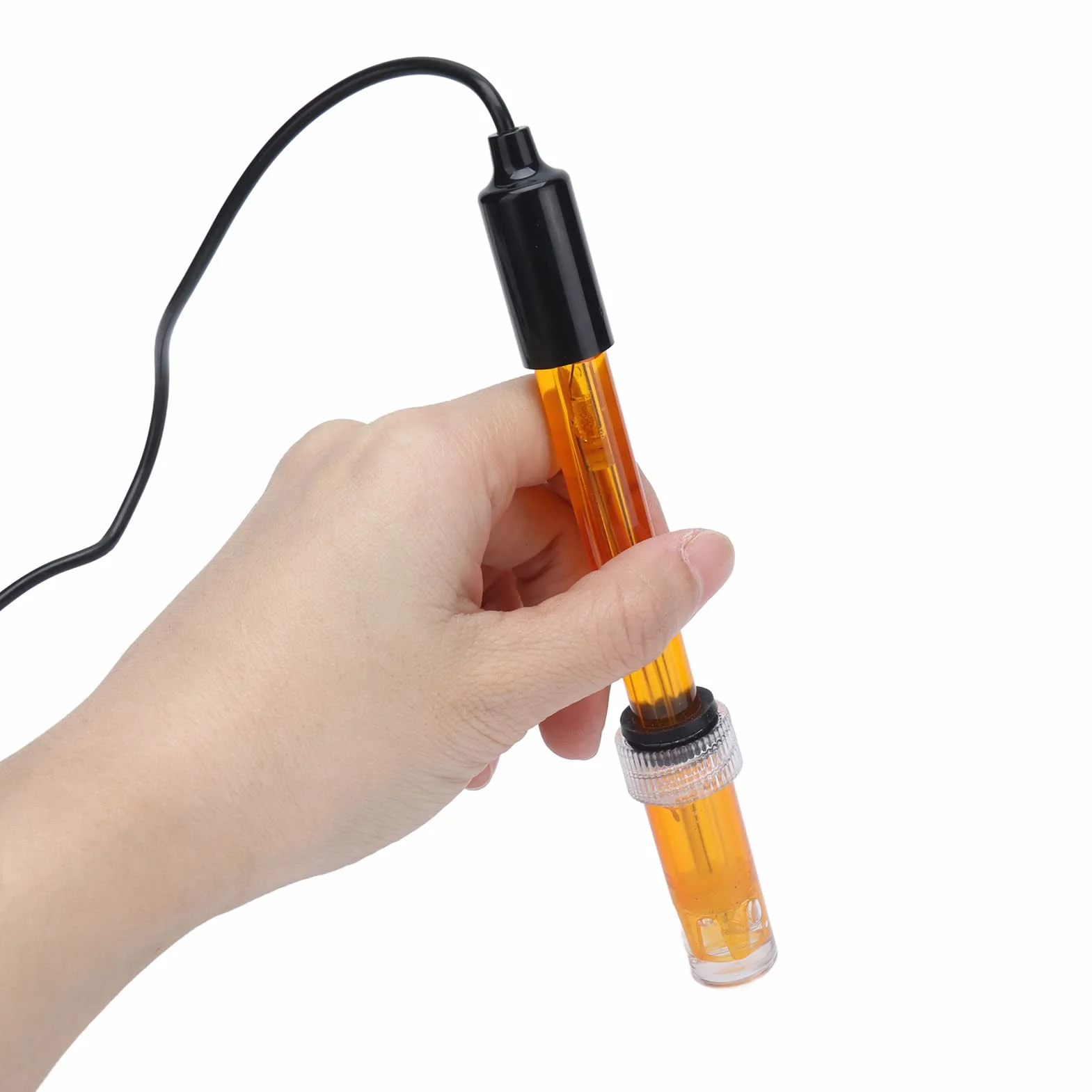 Sonda Wymienna Orp Elektroda Hydroponiczna Test Potencjału Redukcyjnego Utleniania BNC Q9 Elektroda łącząca Szerokie Zastosowanie dla Większości Mierników i Kontrolerów Orp z