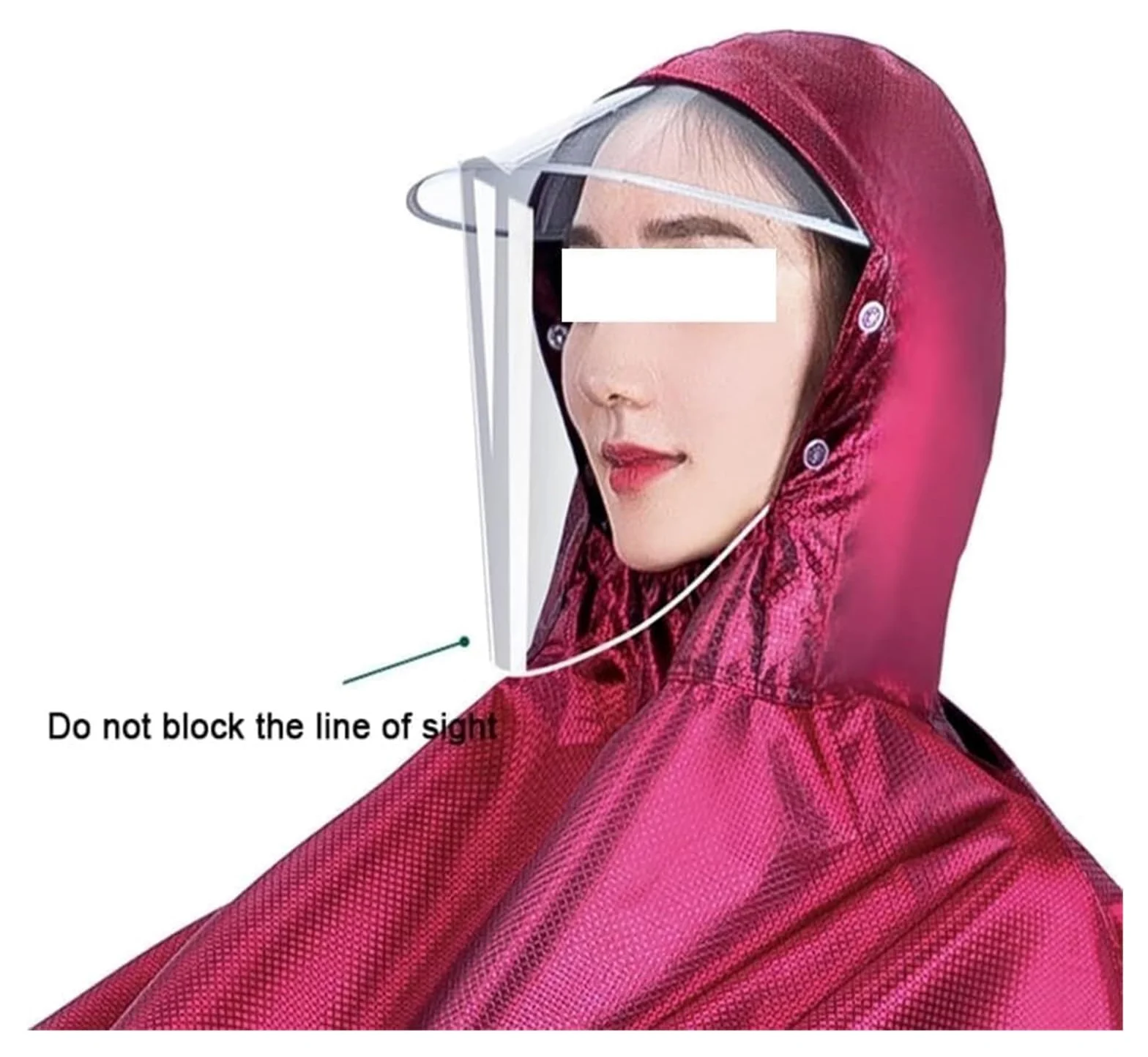 Waterproof Rain Poncho Cycling Poncho, Poncza, motocyklowe wydłużone poncho Motocyklowa odzież przeciwdeszczowa nie ma lustrzanych szczelin Gniazda Motocyklowa duża osłona przeciwdeszczowa Peleryna do