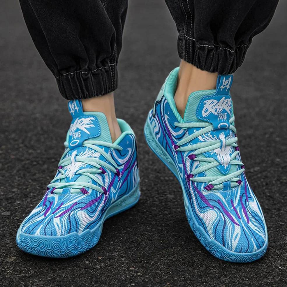 Męskie buty do koszykówki lekkie oddychające amortyzujące