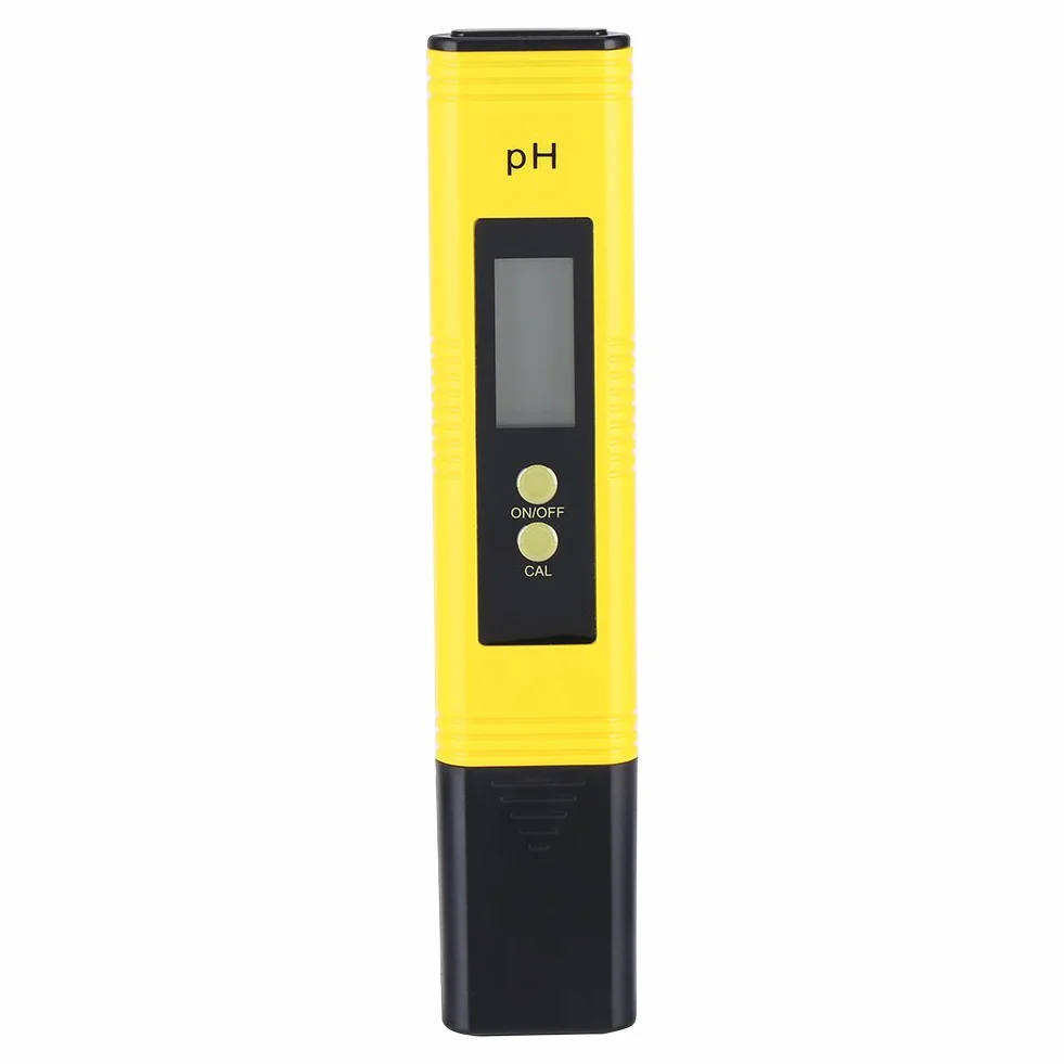 Przenośny cyfrowy miernik PH LCD, tester PH z 2-punktową automatyczną kalibracją, miernik PH do akwarium, wody w basenie i wina
