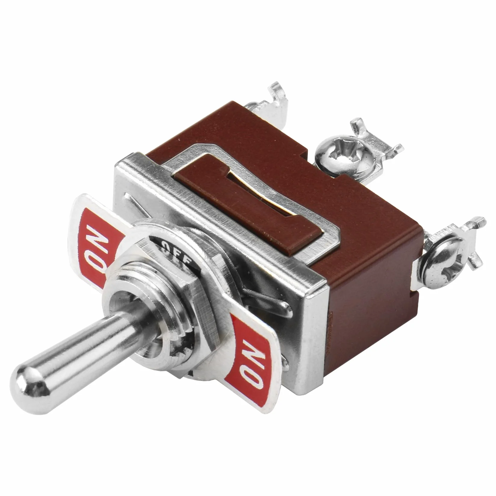 Heschen metalowy przełącznik przełączający SPDT utrzymywany wł./wył. / ON 3 pozycje 15 A 250 V AC CE