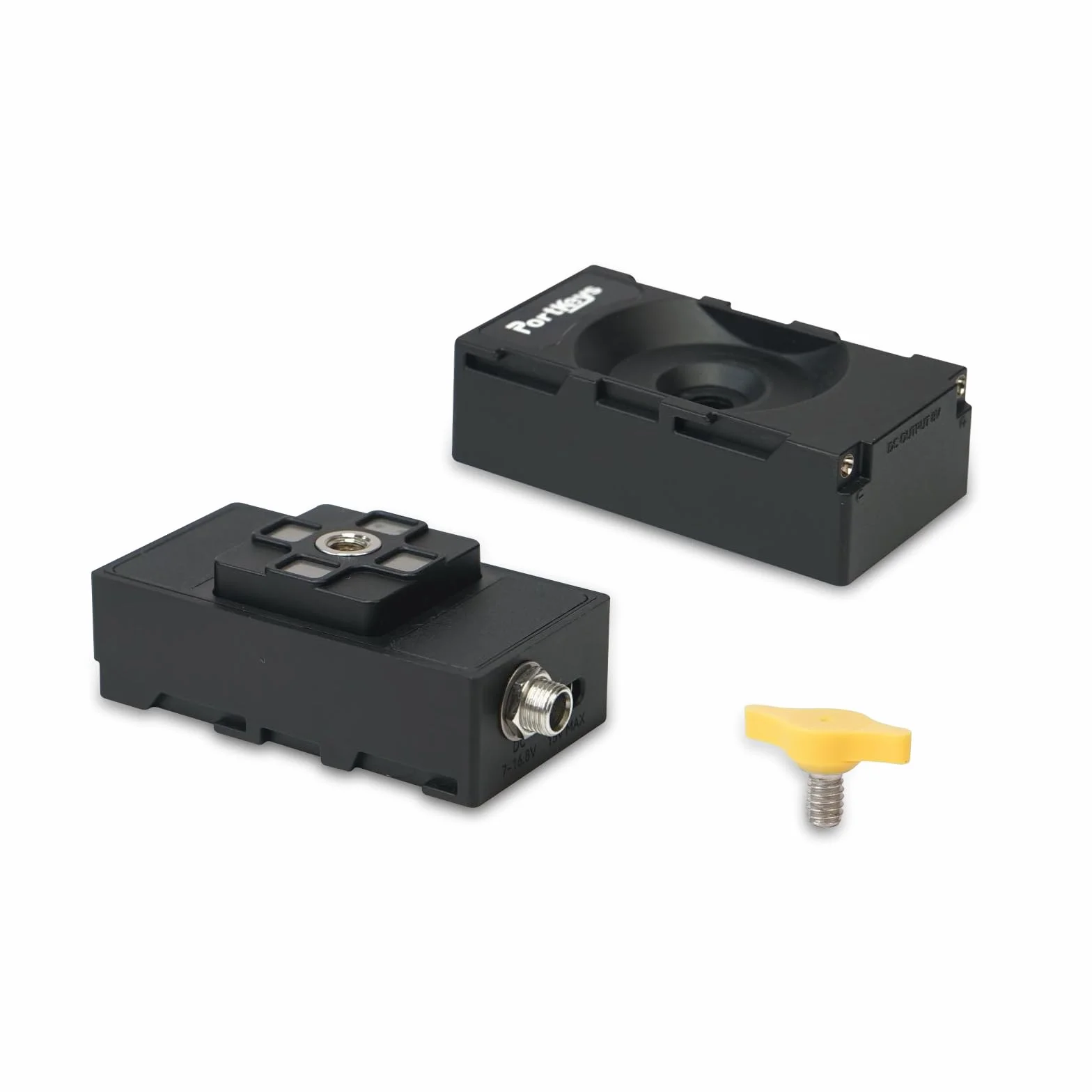 Portkeys BD1 Podwójny Moduł Zasilający Atrapa Baterii NP-F, Wejście USB-C PD i DC, Wyjście 8V, kabel zasilający D-Tap w zestawie, do Monitora i Nadajnika Wideo