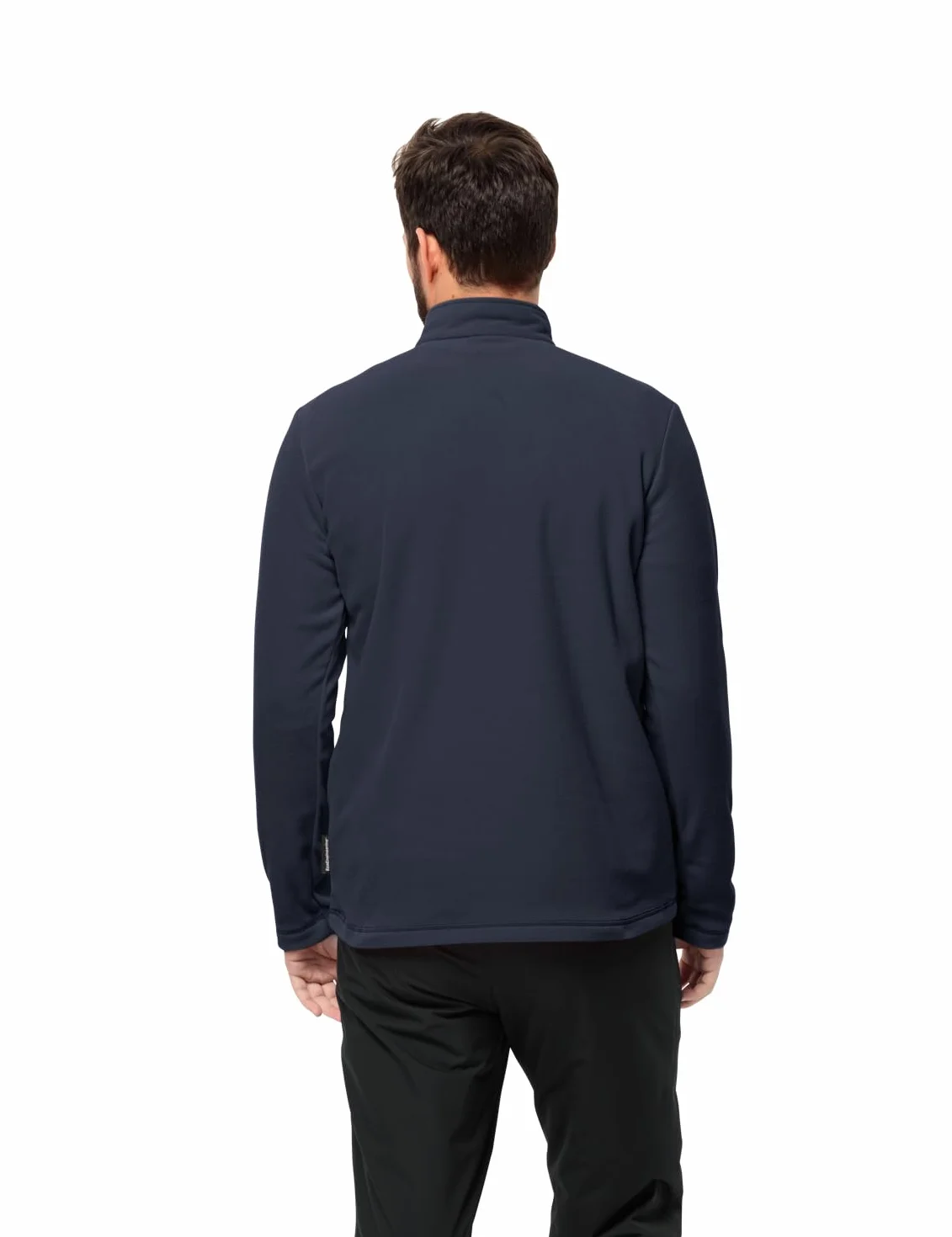 Jack Wolfskin Męski sweter Taunus Hz, niebieski (Night Blue), S