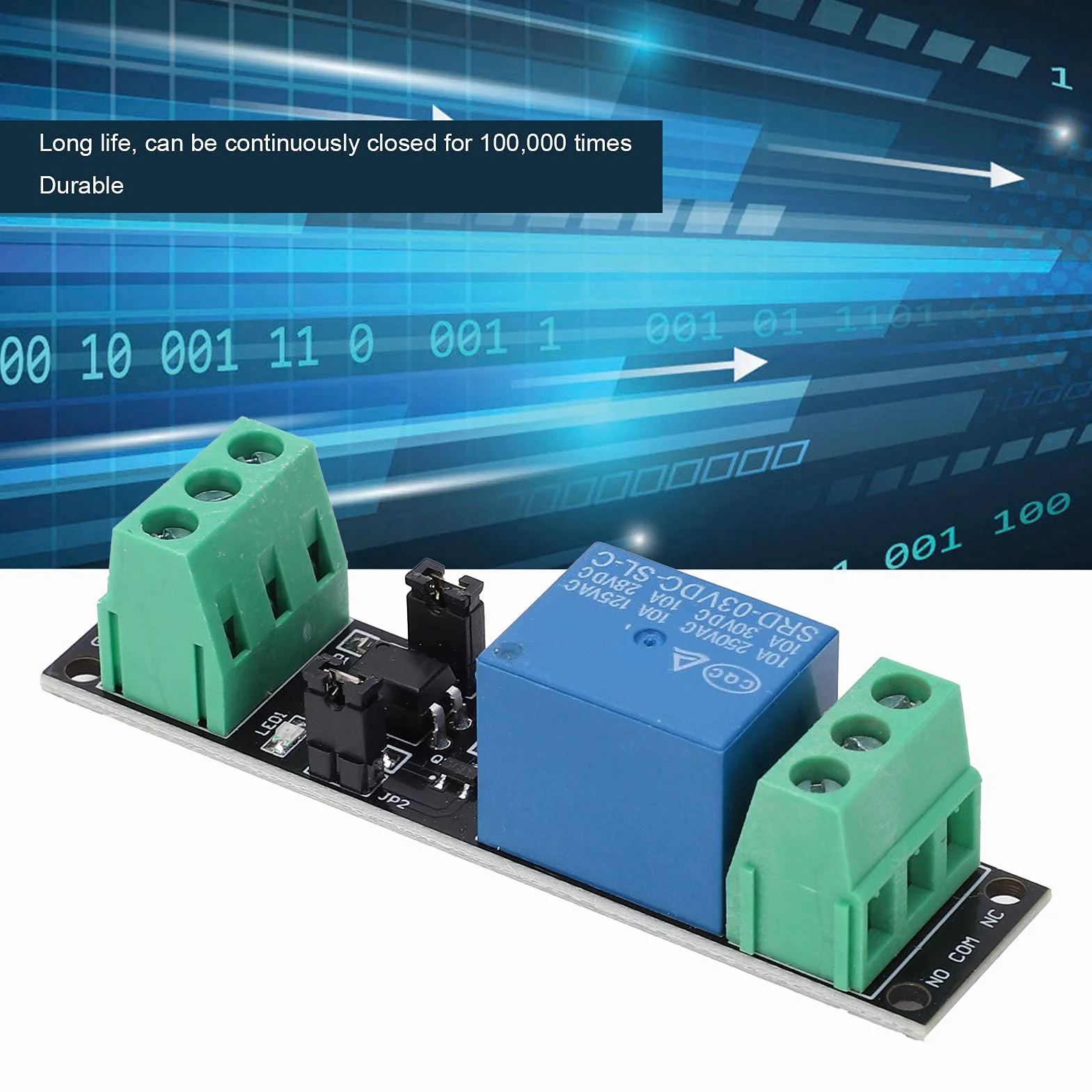 Pojedynczy Przekaźnik DC 3 V/3.3 V Moduł Przekaźnika Wysokiego Poziomu Przekaźnik Izolowany Moduł Sterowania Napędem do Sterowania 10A 250VAC, 10A 30VDC Obwód Automatyczna Regulacja