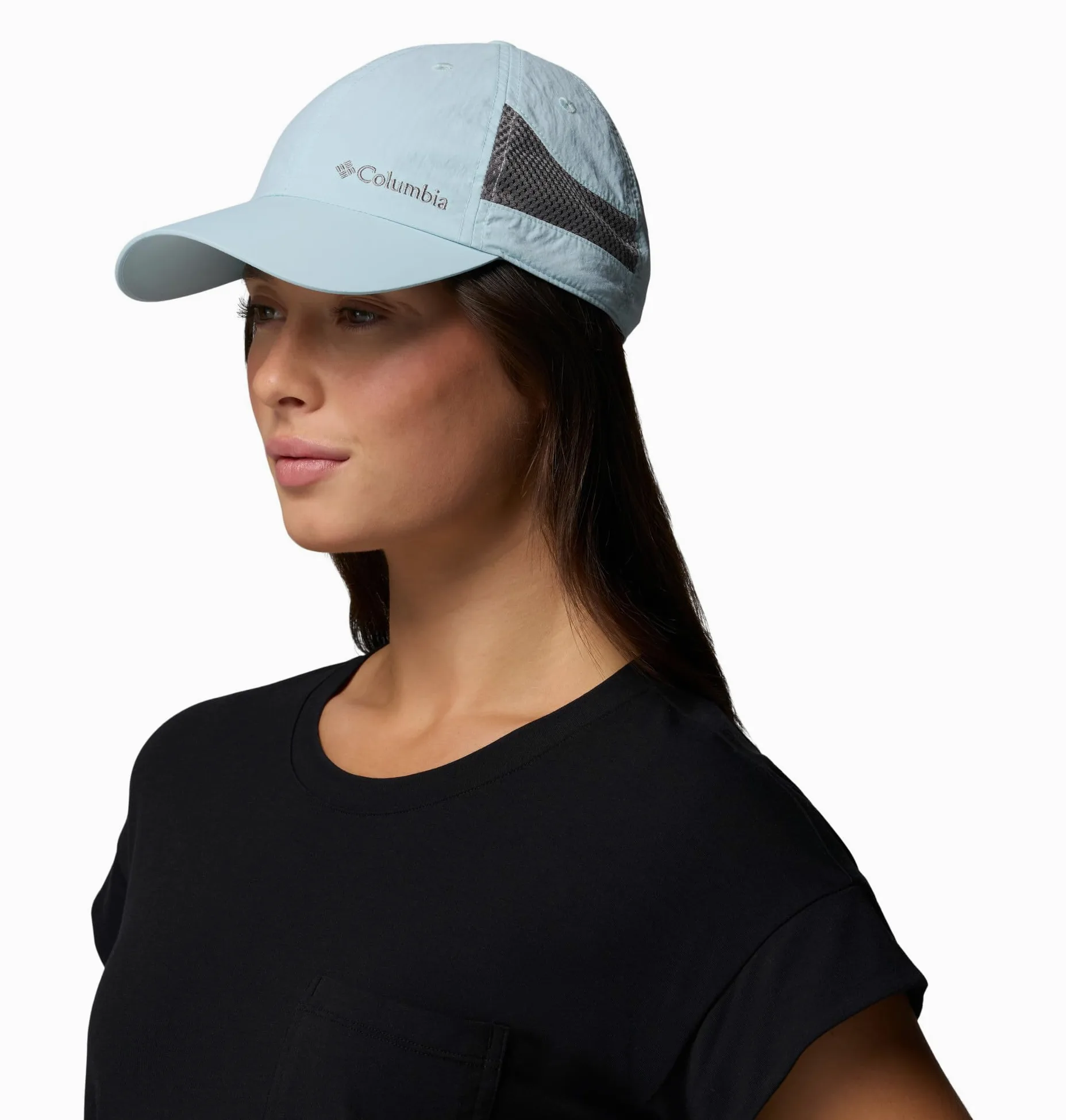 Columbia Czapka unisex Tech Shade 2, czapka z daszkiem, światło morskie, jeden rozmiar