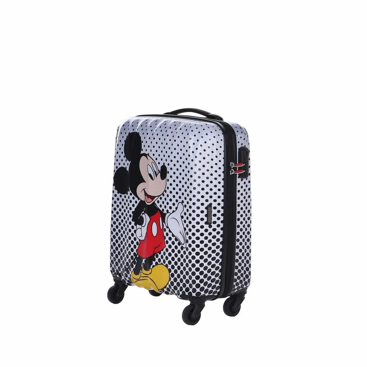 American Tourist Disney Legends - Spinner S, Fingack, 55 cm, 36 L, wielokolorowa (Mickey Mouse Polka Dot)