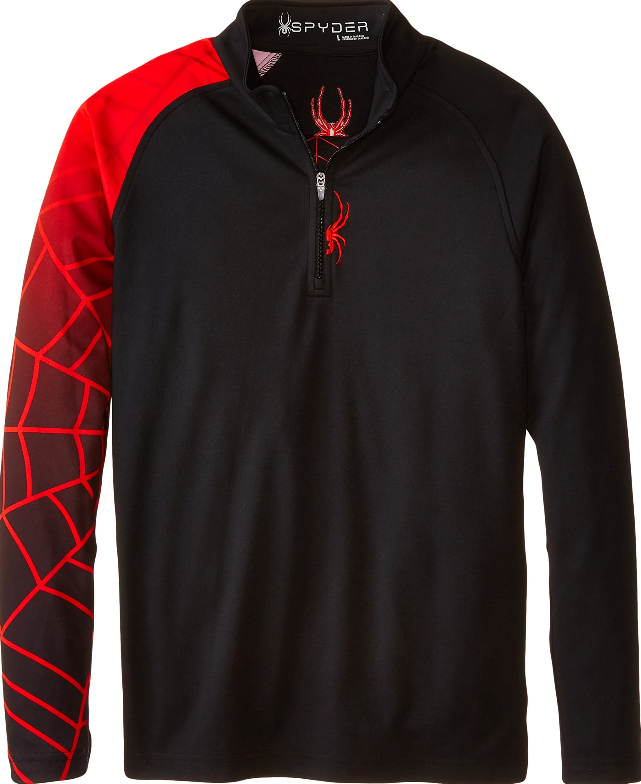 Spyder Chłopięca koszulka liniowa Web Dry W.E.B.T-Neck