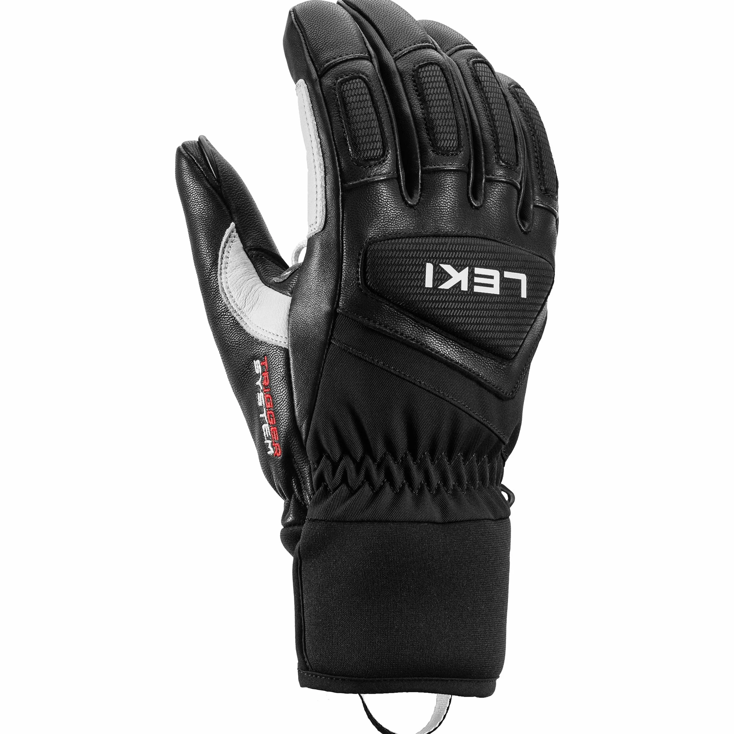 LEKI Rękawice Griffin Pro 3D Czarne 6,5