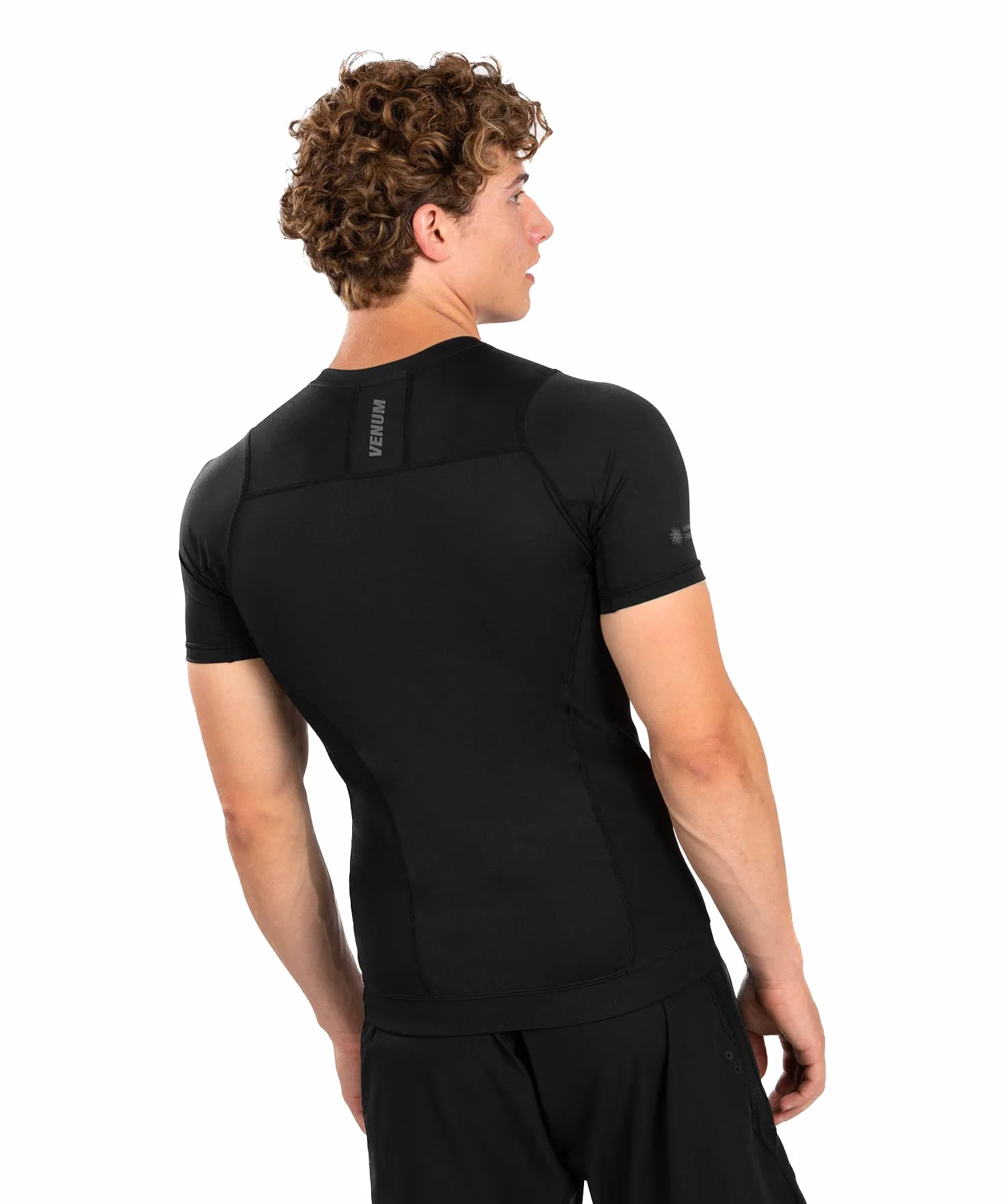Venum G-fit Air Rashguard Short Sleeve Koszulka Mężczyźni Czarny