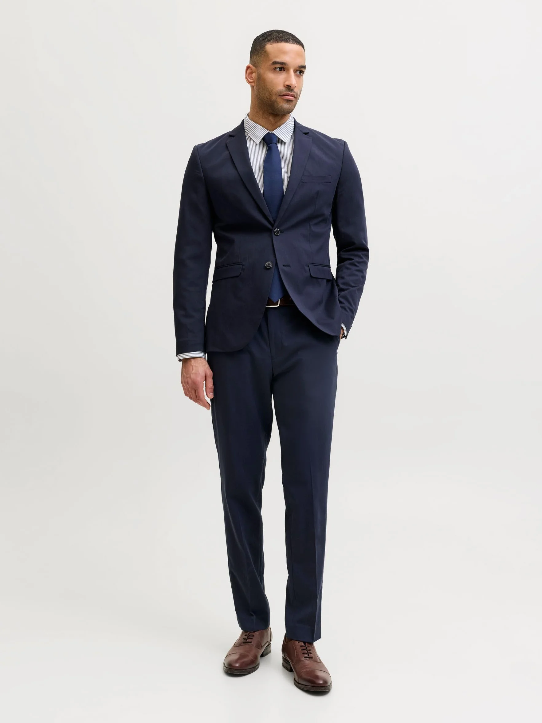 JACK & JONES jprfranco suit noos Garnitur Mężczyźni granatowy 56