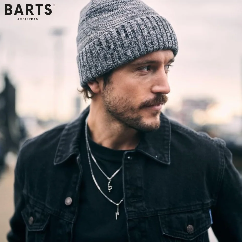 Barts Haakon Turnup Beret Mężczyźni
