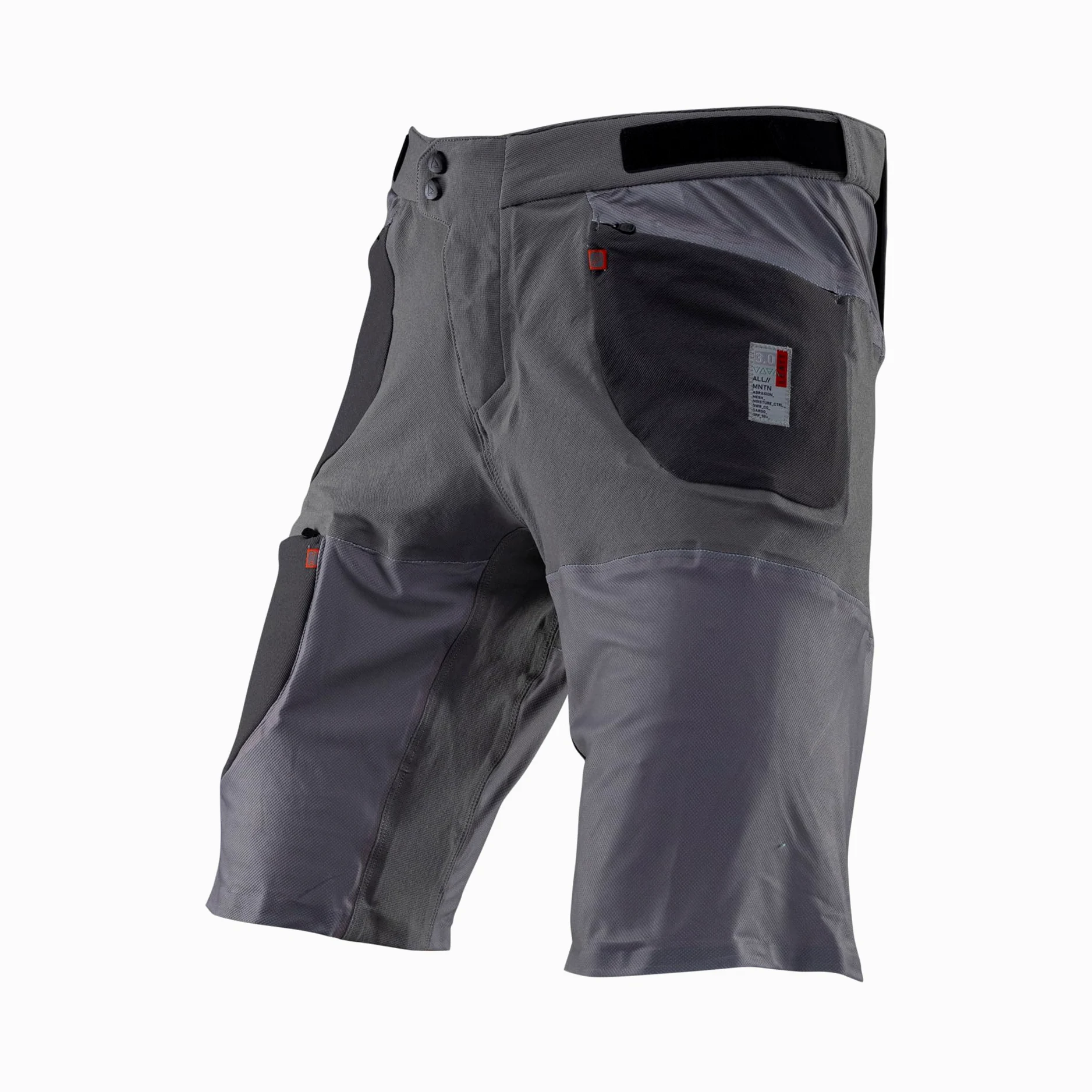 Leatt MTB spodenki AllMtn 3.0 - S - Granitowy Szary