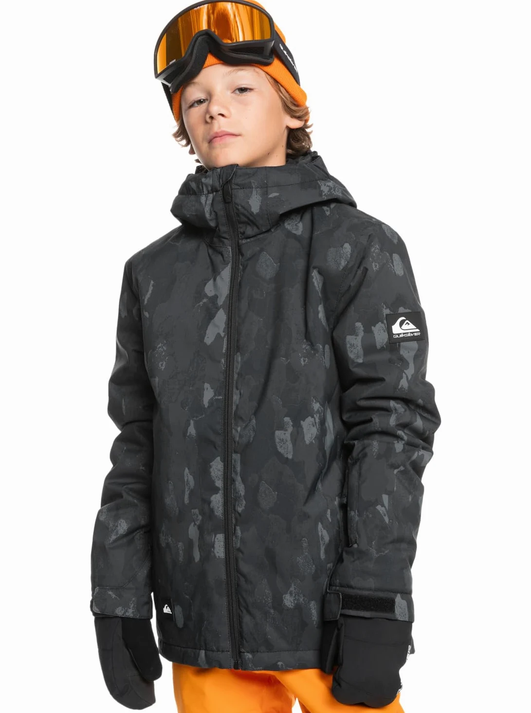 Quiksilver Chłopięca kurtka z nadrukiem Mission Youth Jk Shell (1 szt.)