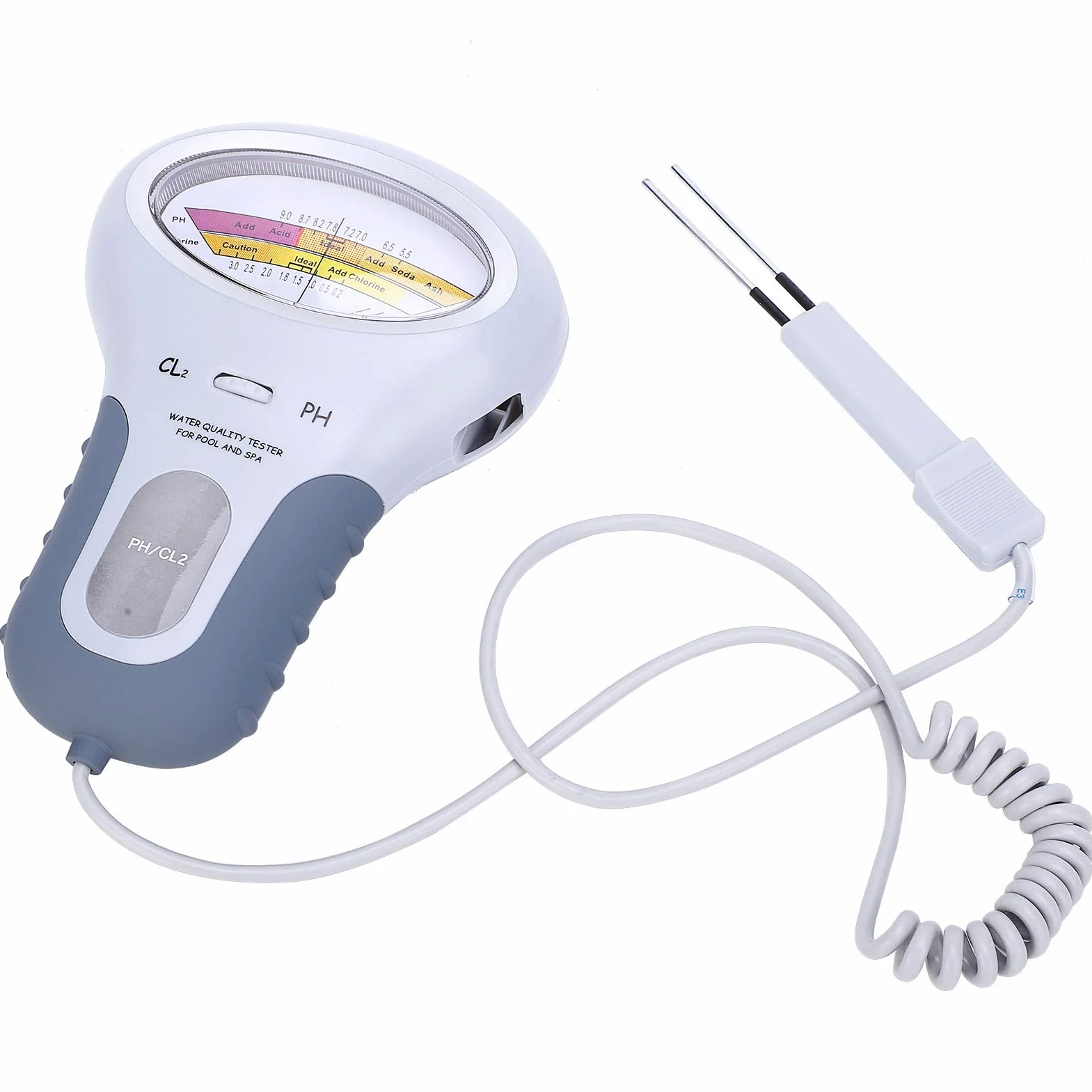 PC 102B CL2 Chlor, Basen Spa jakość Wody Testowanie Bakterii w Basenie Tester Ph Tester Ph Analizator z sondą