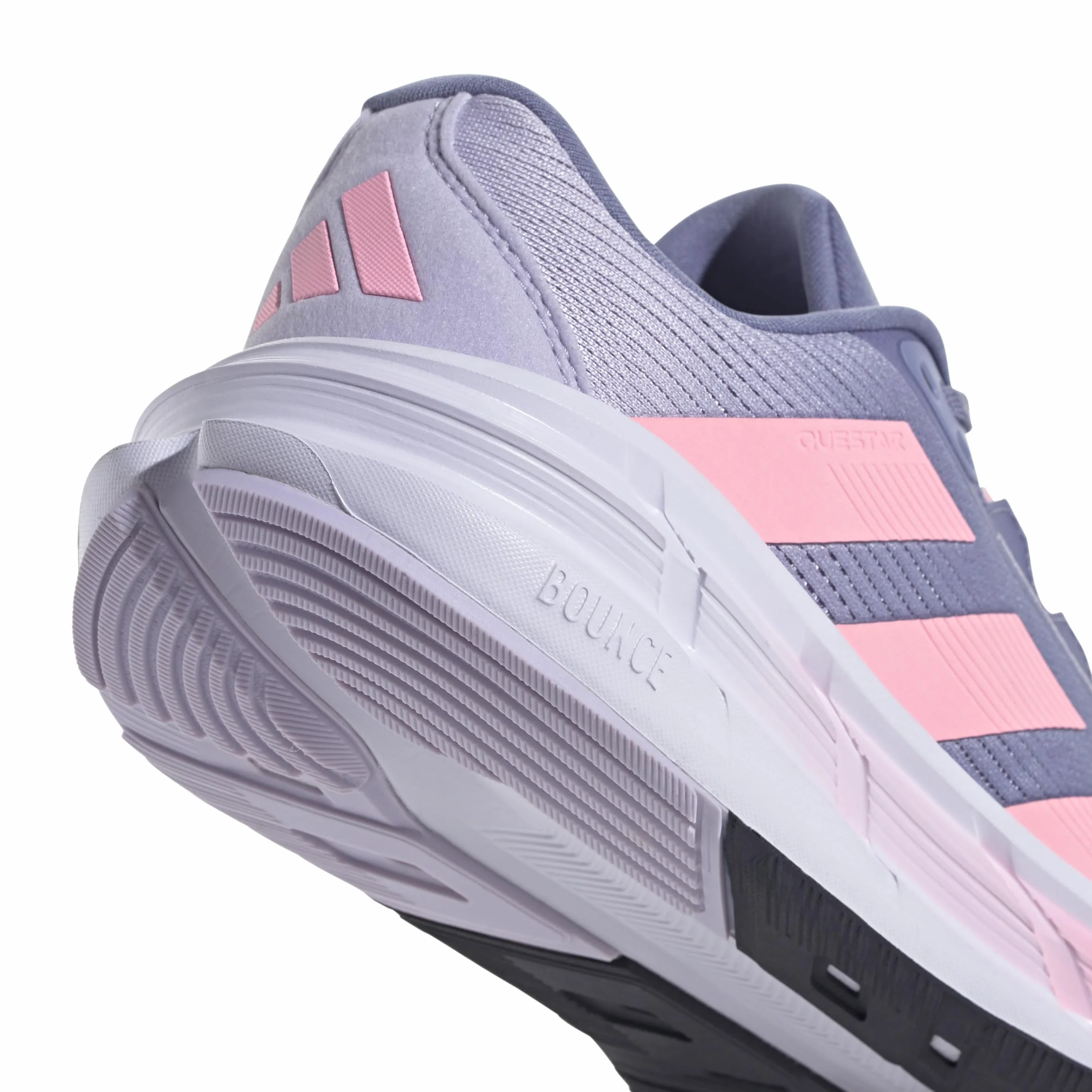 adidas Kobiety Questar 3 Running Shoes, Silver Violet/Pink Spark/Silver Dawn, 40 2/3 EU
