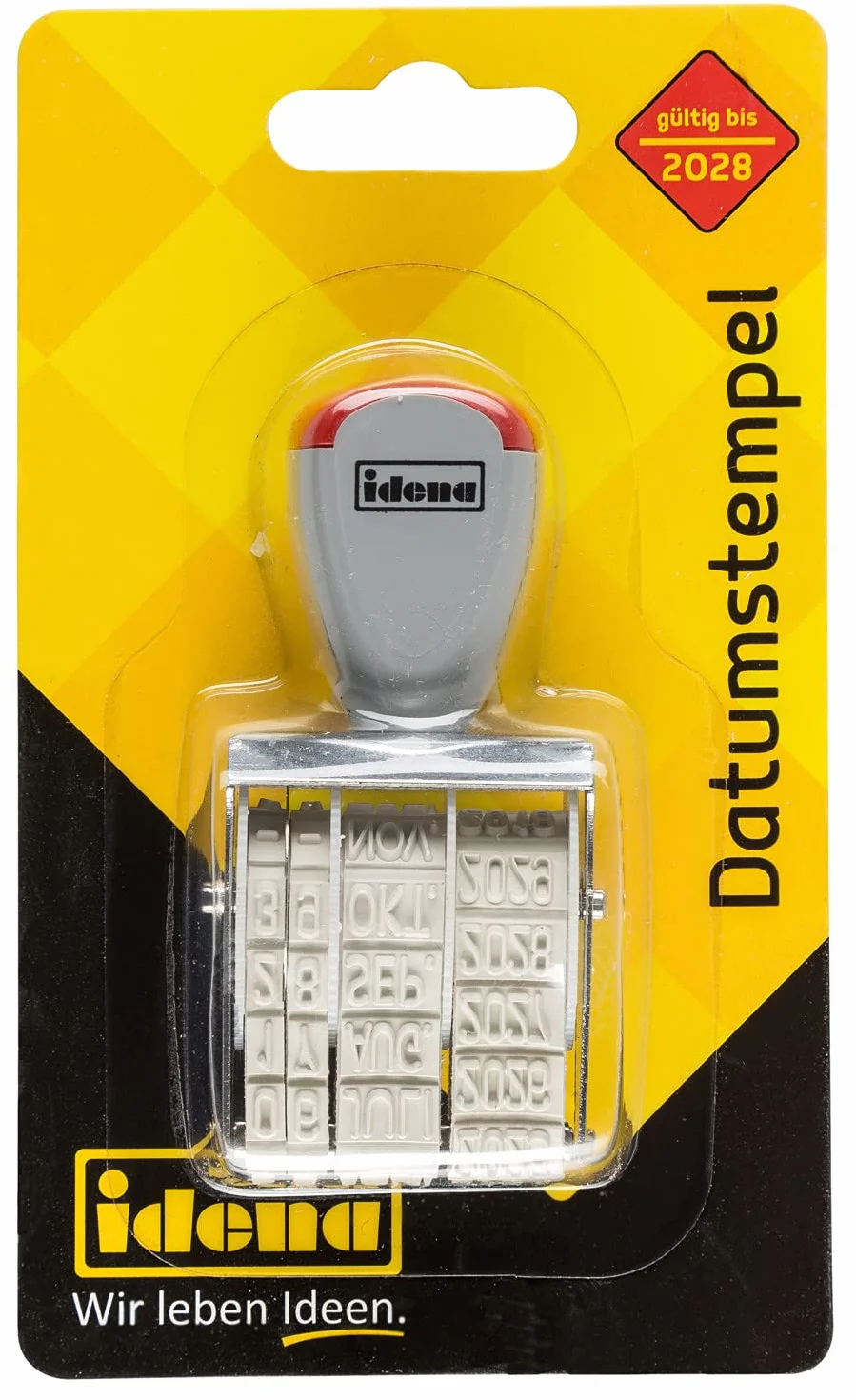 Idena 328017 - datownik, nadruk 5 x 30 mm
