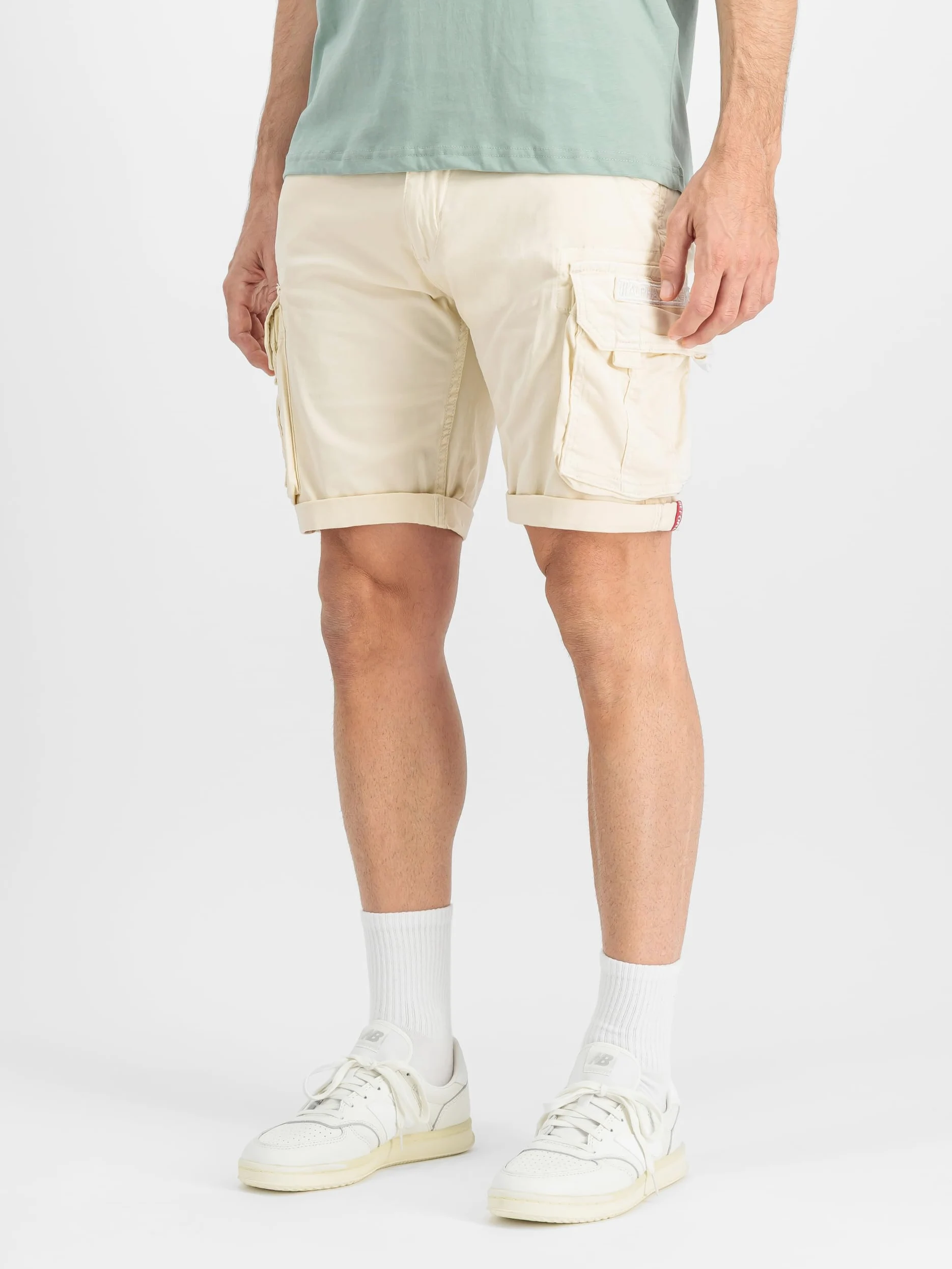ALPHA INDUSTRIES Alpha Industries Crew Short Męskie Krótkie Spodenki - Szorty cargo Mężczyźni