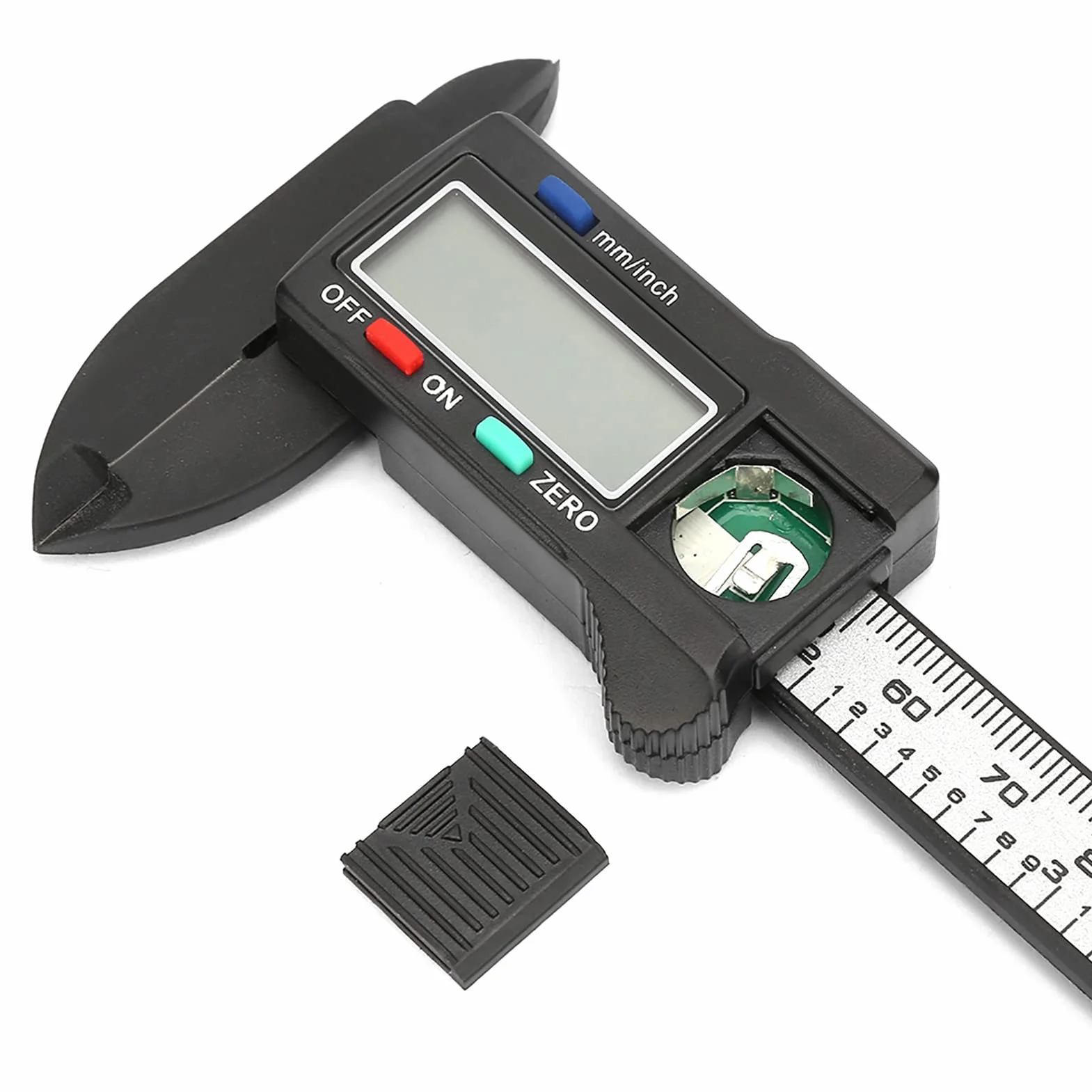 Pied A Coulisse, Pied A Coulisse Praktyczna 100 Mm Plastikowa Elektroniczna Suwmiarka Cyfrowa z Dużym Ekranem LCD Bez Baterii