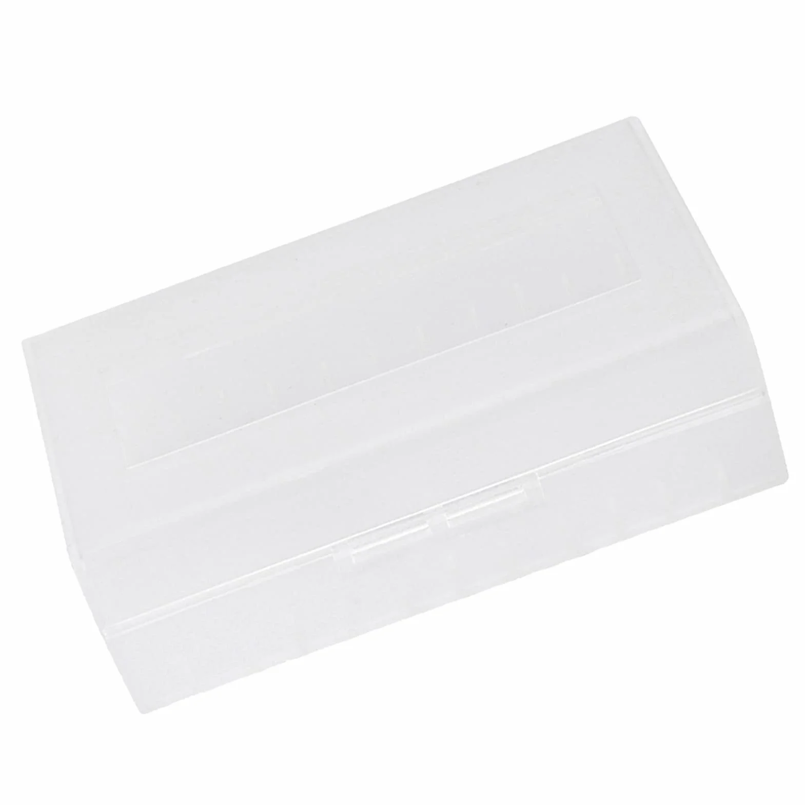Pudełko do przechowywania baterii, 2 sztuki, wodoszczelne pudełko na baterie, przezroczysty pojemnik na baterie na 2 x baterie 20700/21700