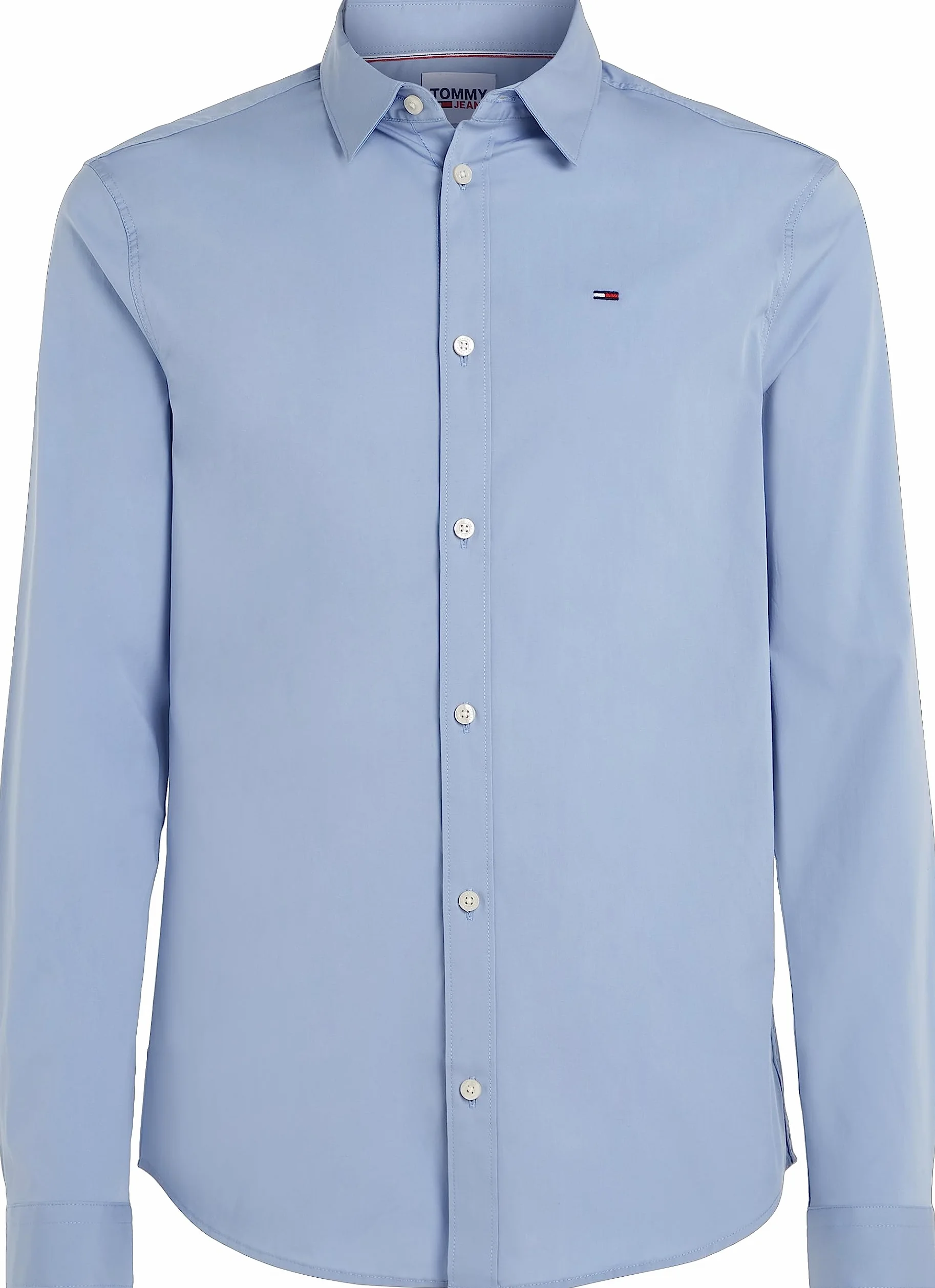 Tommy Jeans Oryginalna koszula męska ze stretchu Slim Fit