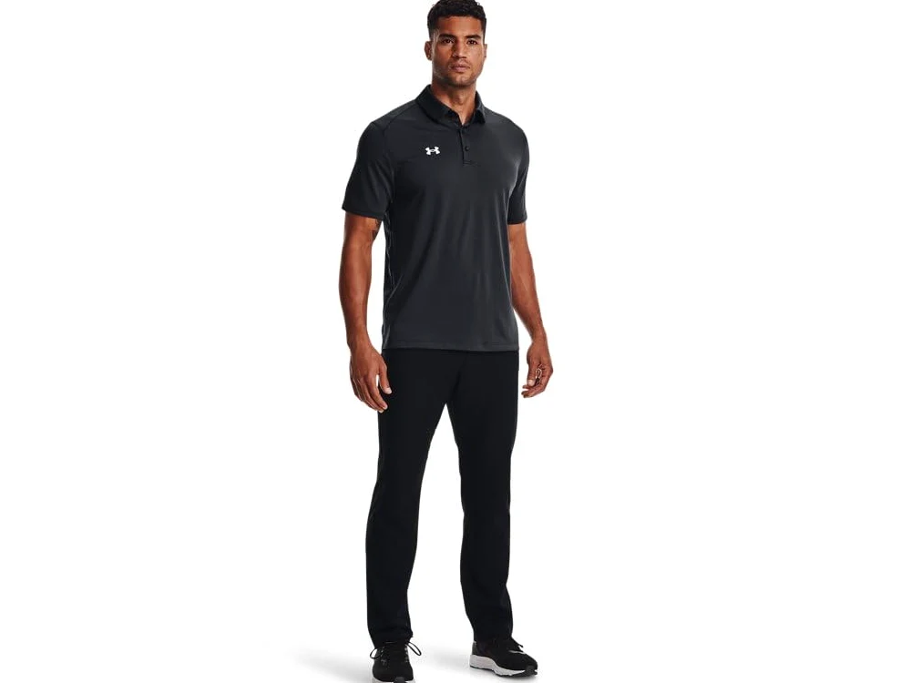 Under Armour Męski t-shirt fitness i Tank Tech Sportstyle Logo, Stealth szaro-biały, XXL