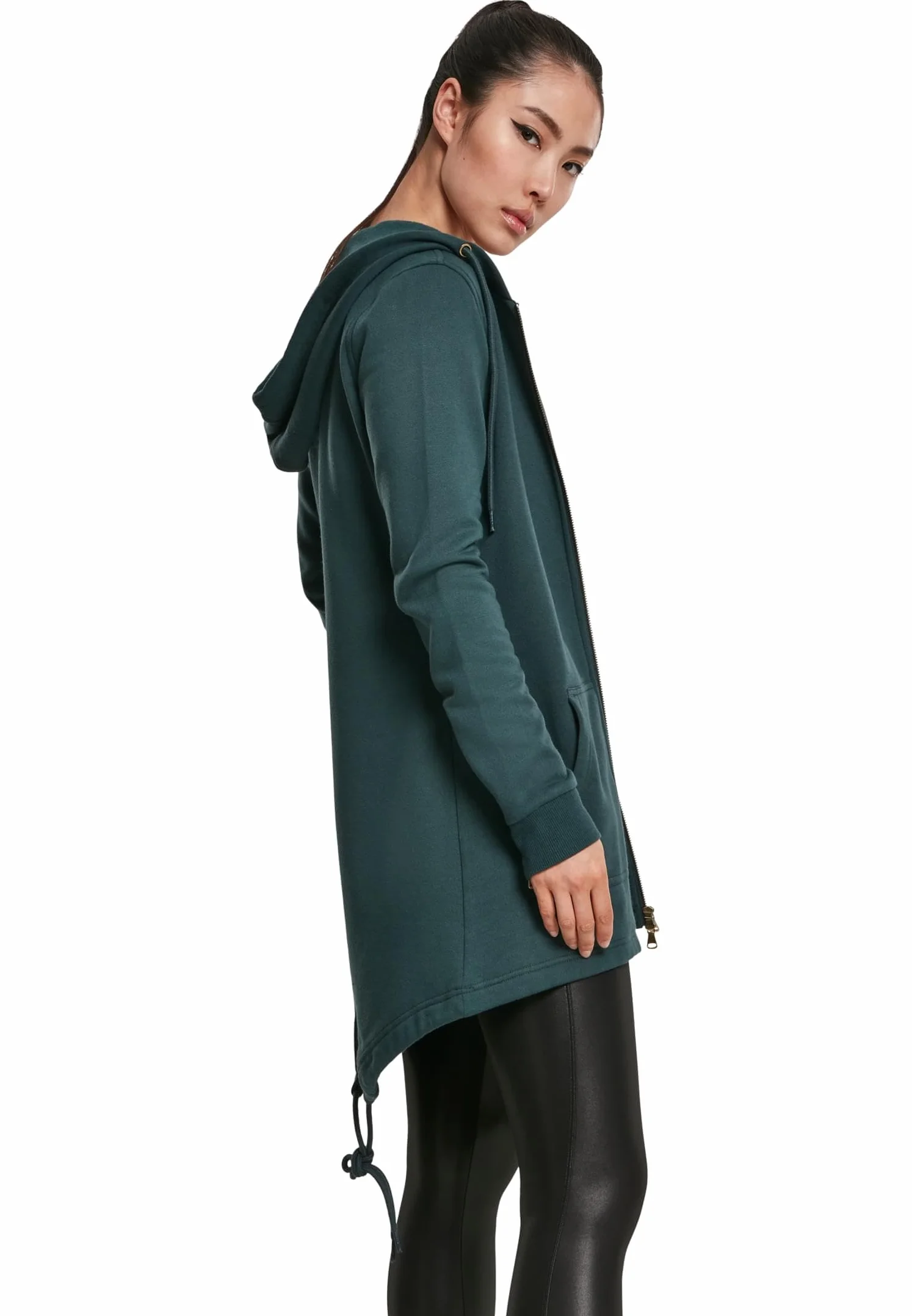 Urban Classics sweter kardigan Kobiety Ladies Sweat Parka (1 w zestawie)