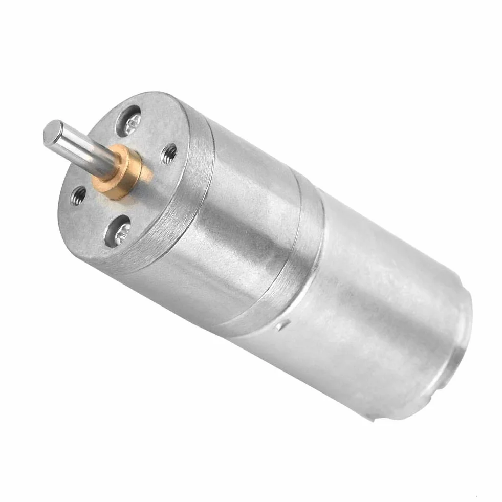 Gear Motor,1Pcs 25mm DC 12V 25GA-370 Low Speed Metal Gear Motor for Electronic Lock(12V 1000RPM)