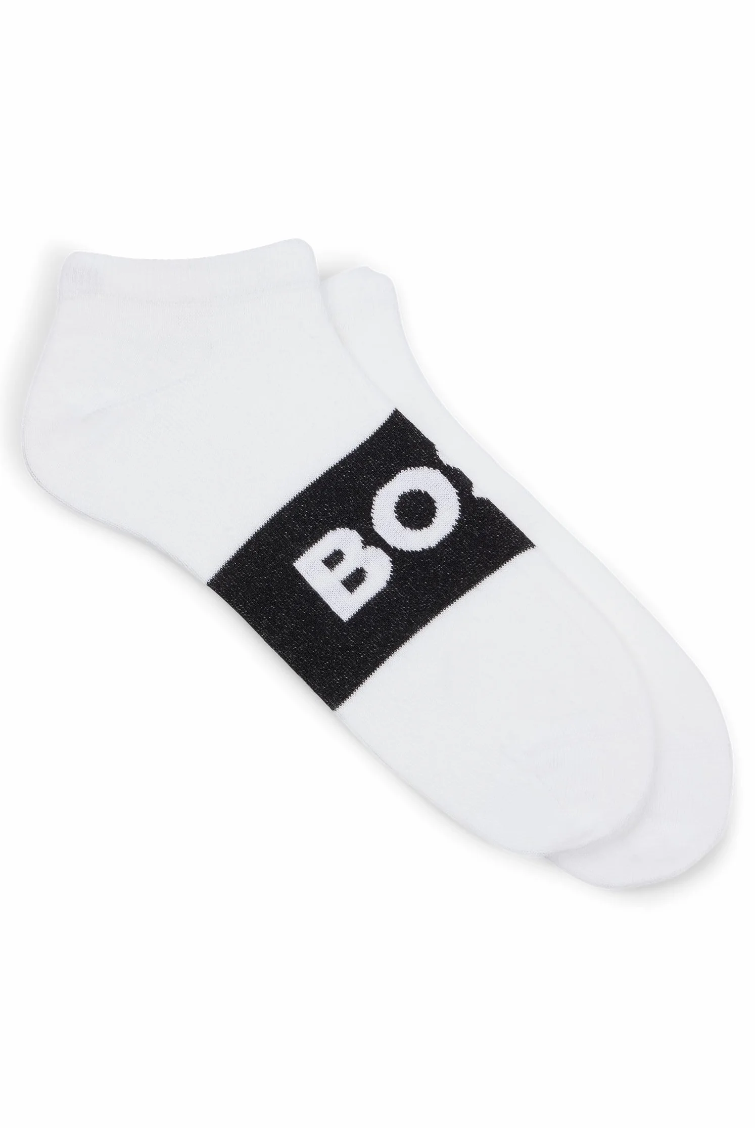 BOSS Skarpety męskie (2 sztuki), Biały 100, 43-45 EU