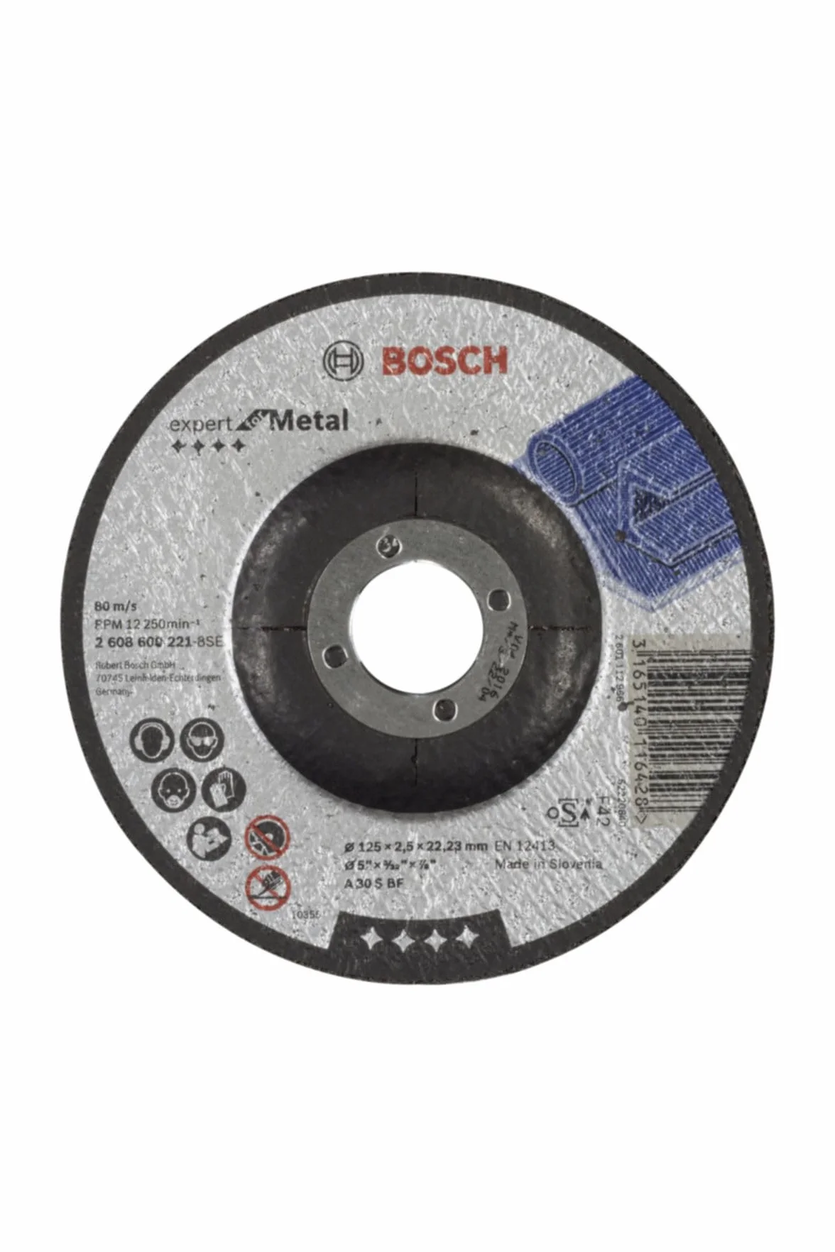 Bosch Accessories Tarcza tnąca Exp for Metal 125x2,5x25 W