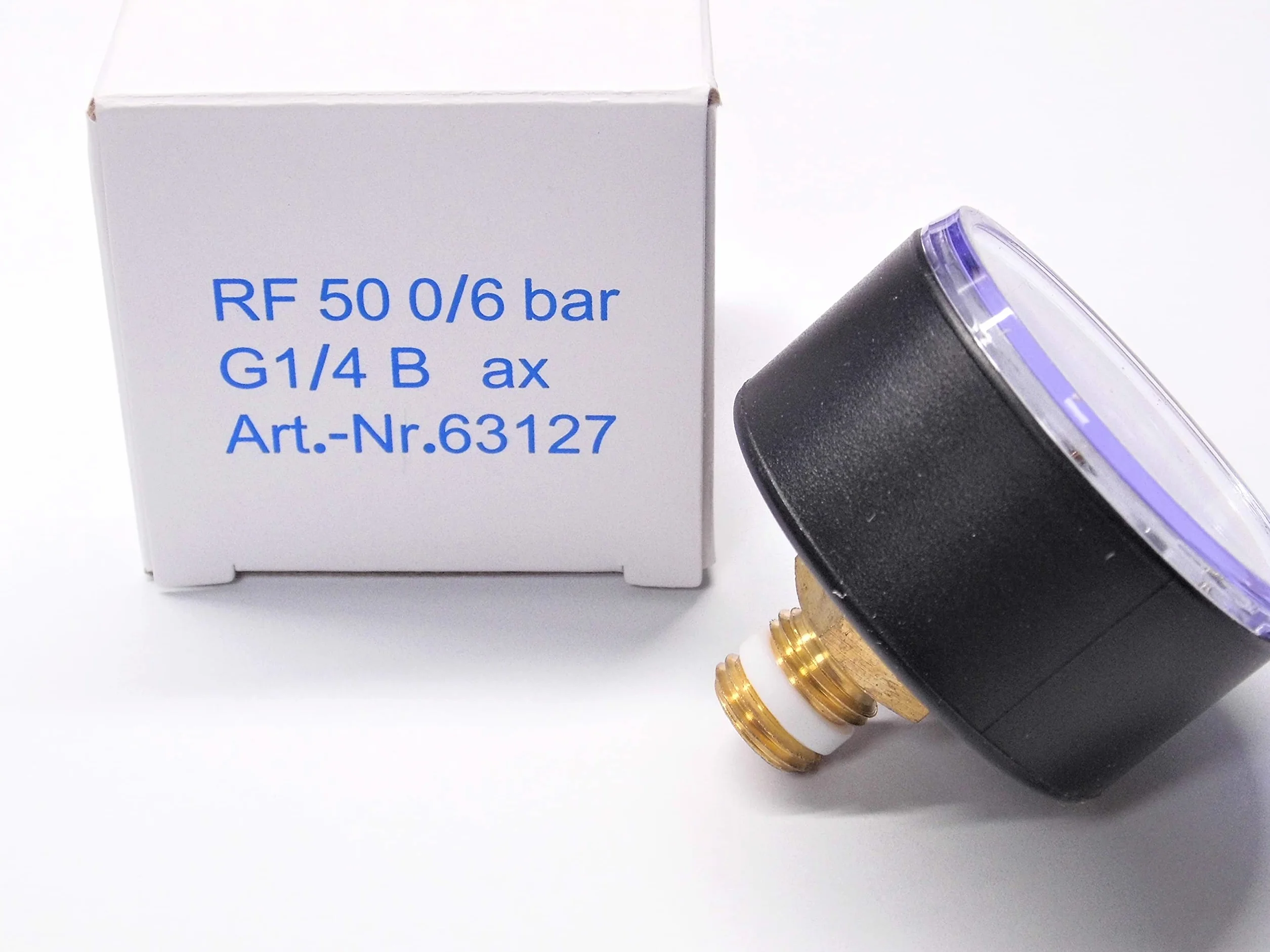 AFRISO Manometr R 1/4" zakres pomiarowy osiowy: 0 - 6 bar
