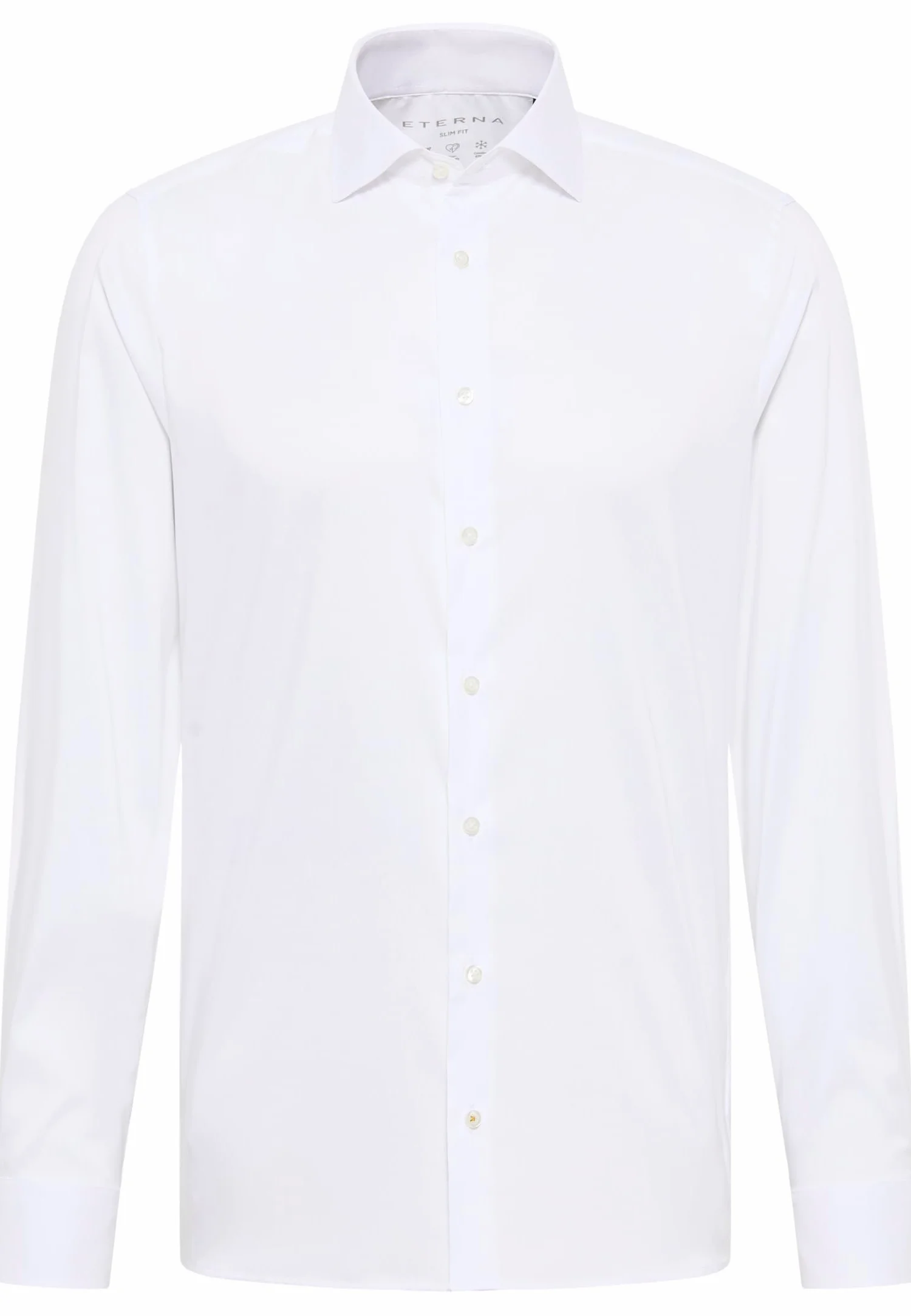 ETERNA Koszulka Performance Mężczyźni Eterna Koszulka z długim rękawem Slim Fit Performance Shirt Stretch Uni