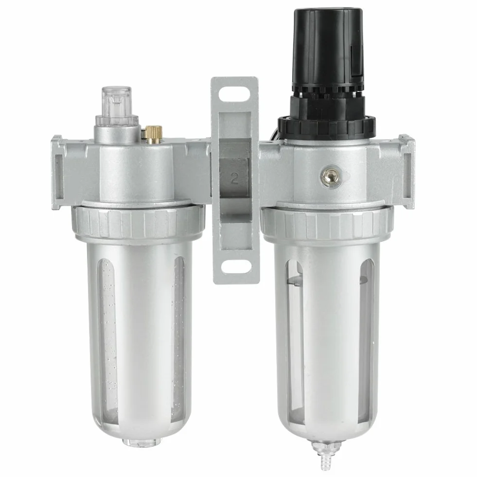 Regulator filtra powietrza, 1/2"separator oleju Filtr sprężarki do sprężarek i narzędzi pneumatycznych