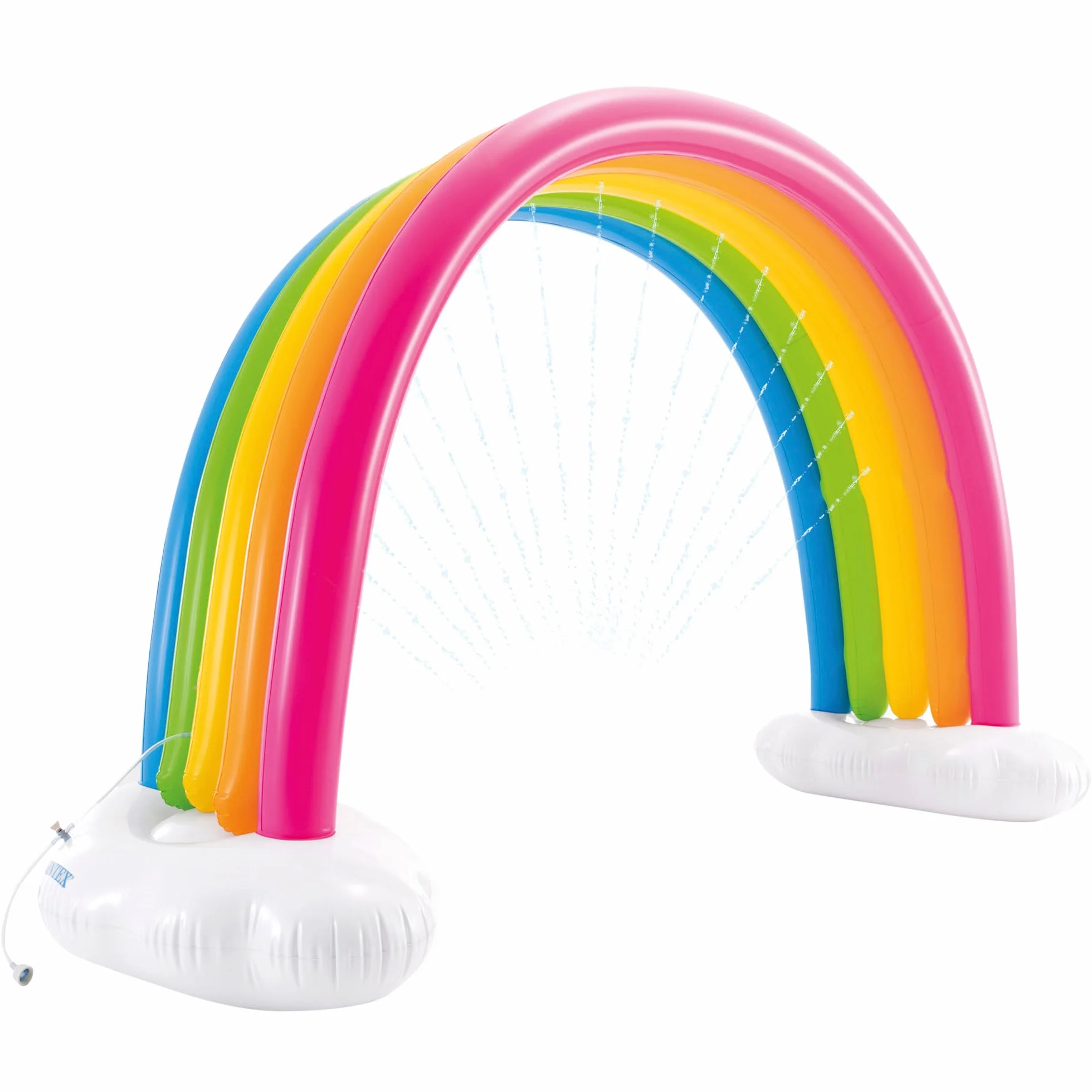 Intex Rainbow Cloud Zraszacz, Wielokolorowy, 3 x 1.09 x 1.8 m