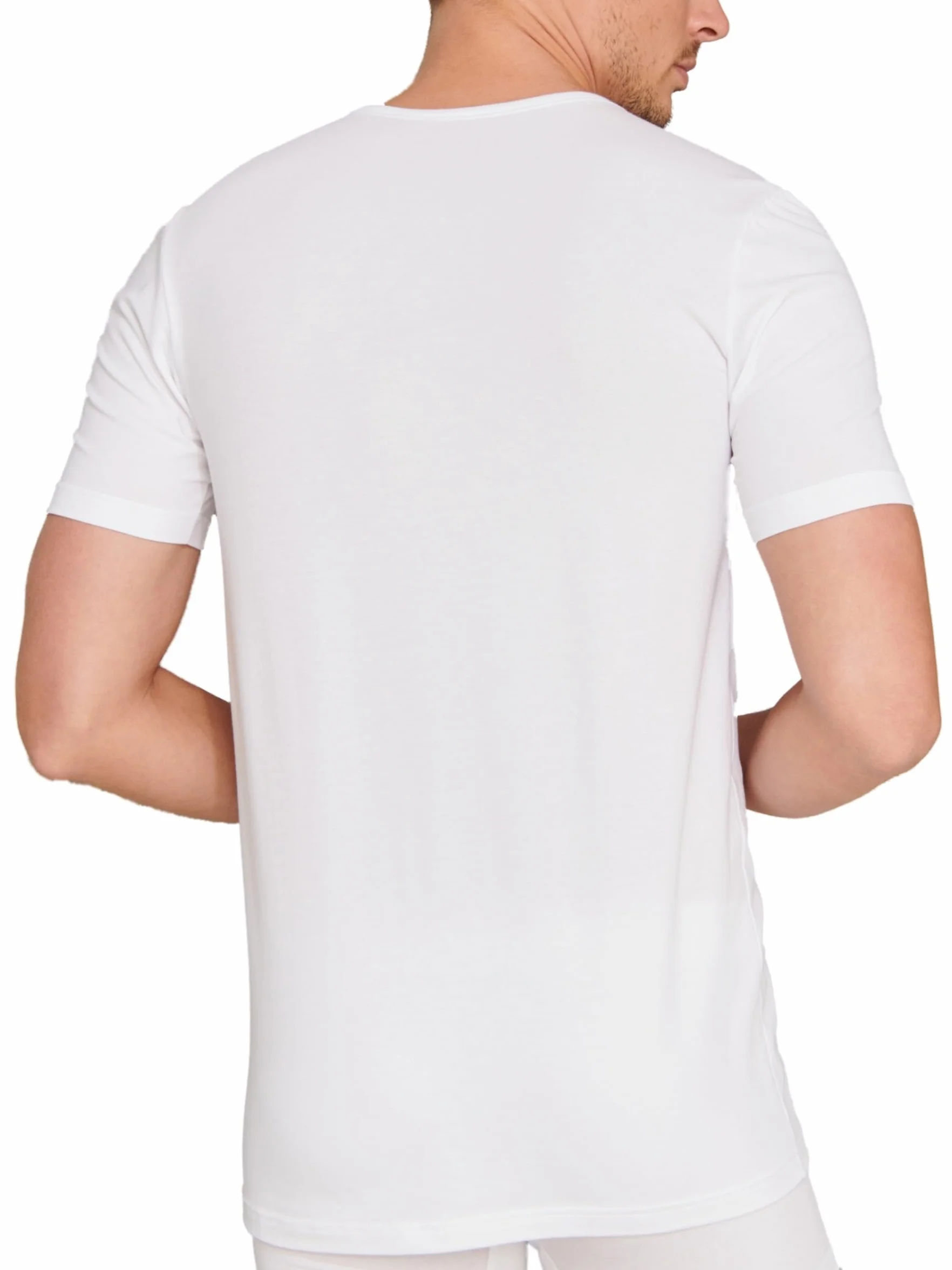 Schiesser Bielizna Mężczyźni 95/5 Organic Cotton Unterhemd Rundhals