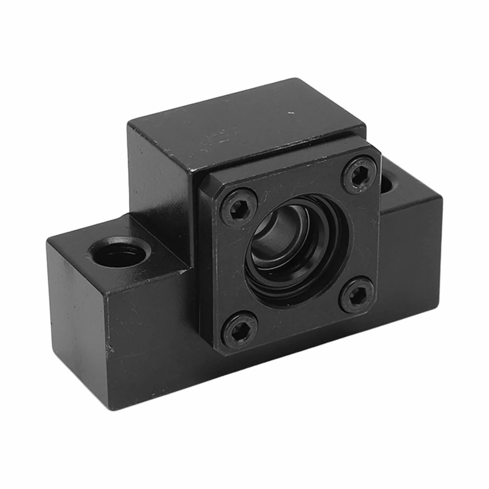 Śruba Kulowa Podpora Końcowa EK10 Ballscrew Ballscrew Zestaw Bloku łożyskowego ze Stali Węglowej Ballscrew Blok Wspornika Bloku łożyska dla SFU1604 SFU1605 SFU1610