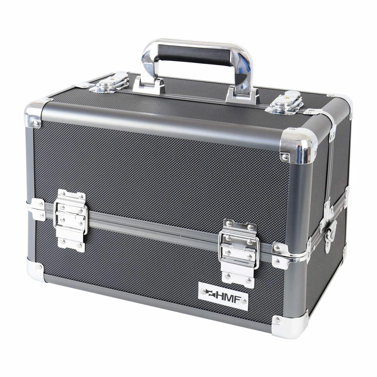 HMF 14901-02 kosmetyczka, Vanity-Case, pudełko do makijażu, uniwersalne etui, 33 x 22,5 x 24 cm
