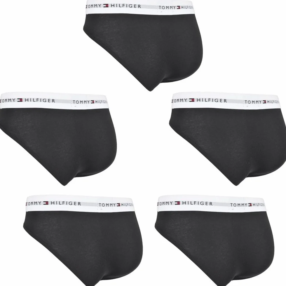 Tommy Hilfiger Majtki męskie, Wielokolorowy (czarny/czarny/czarny/czarny), M