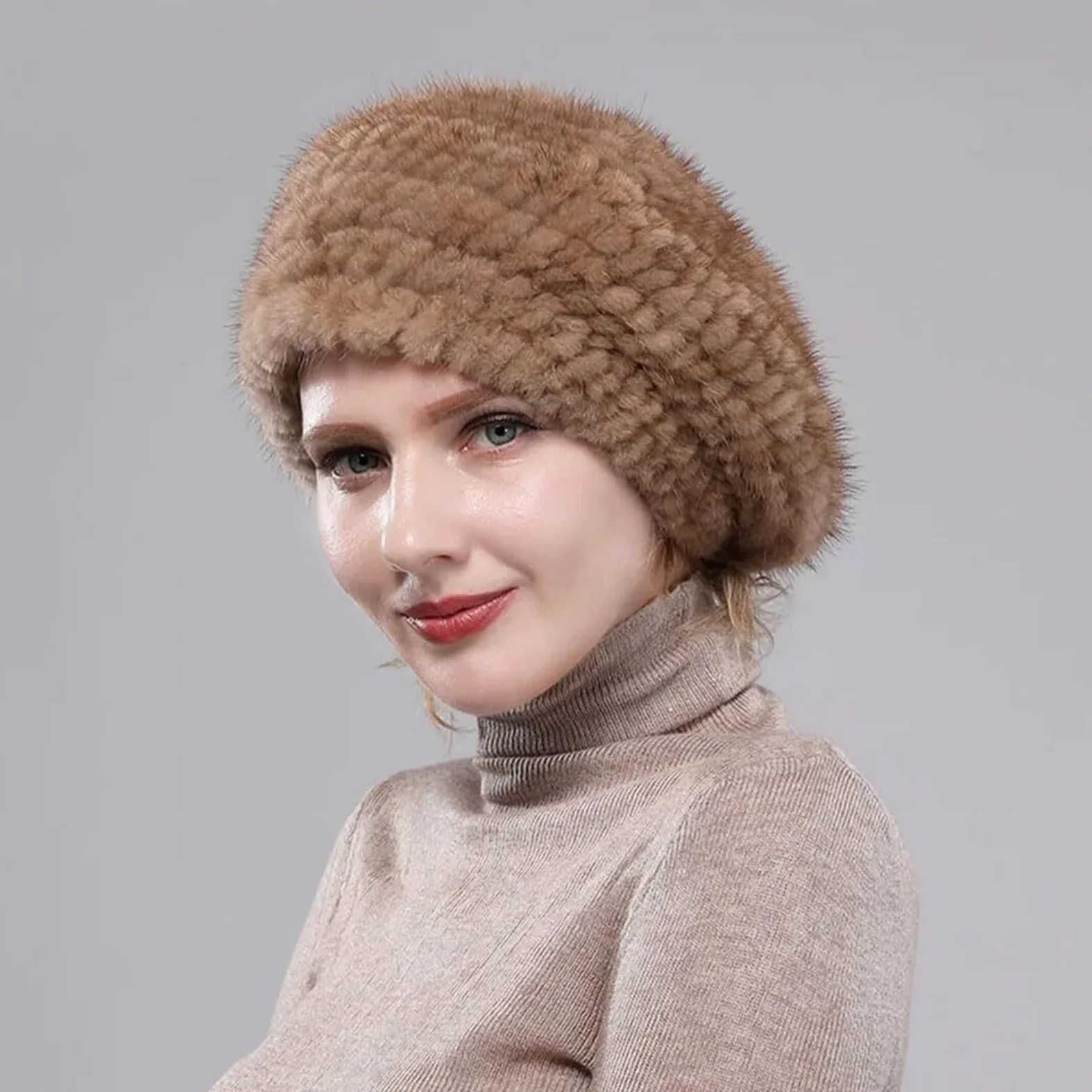 Czapka Zimowa Ekologiczna Damskie Berety Eleganckie Czapki Z Daszkiem Dzianiny Ciepła Czapka Typu Beanie W Stylu Vintage Ciepła Czapka Zimowa