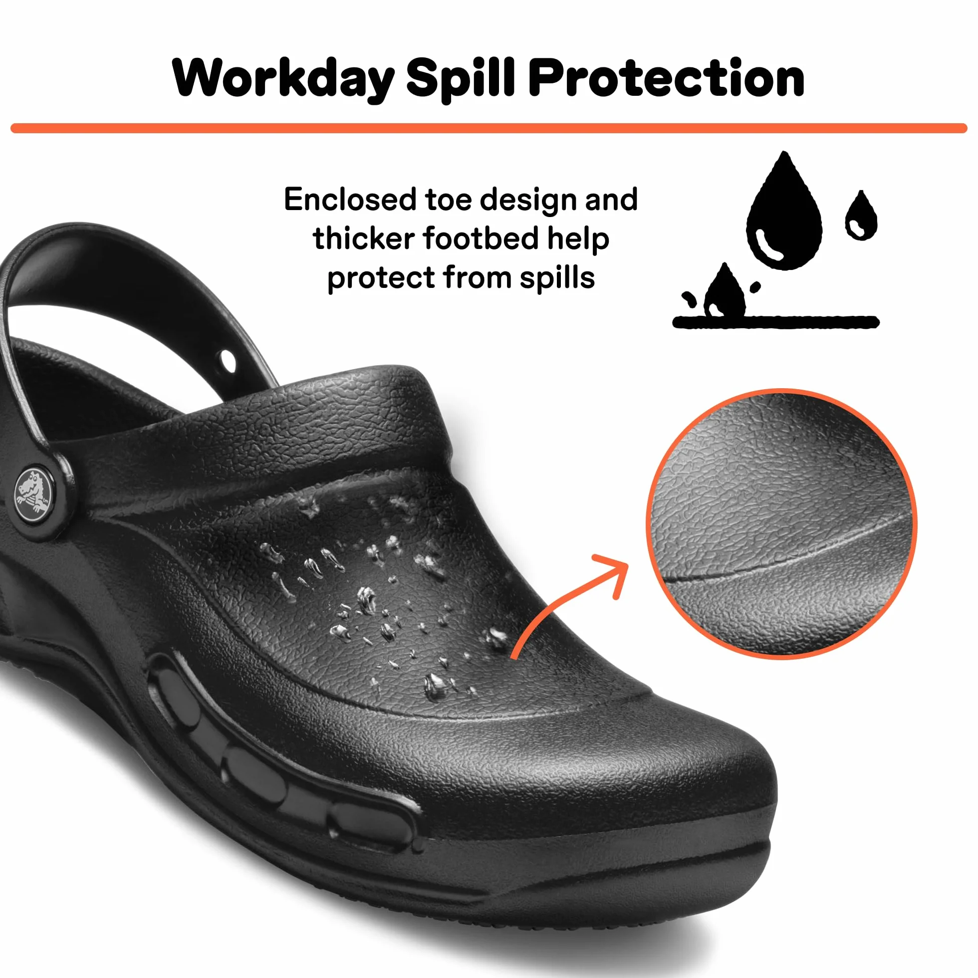 Crocs Uniseks Bistro Work ClogClog