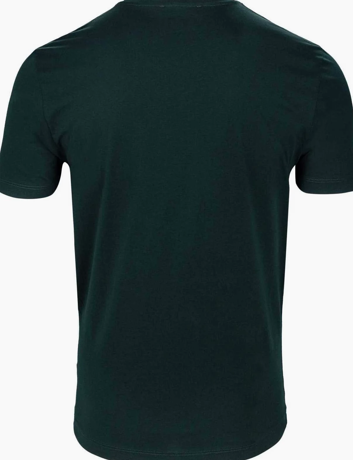 Męska koszulka z logo, logo, naszywka, T-shirt, kolor:, ciemnozielony, 52
