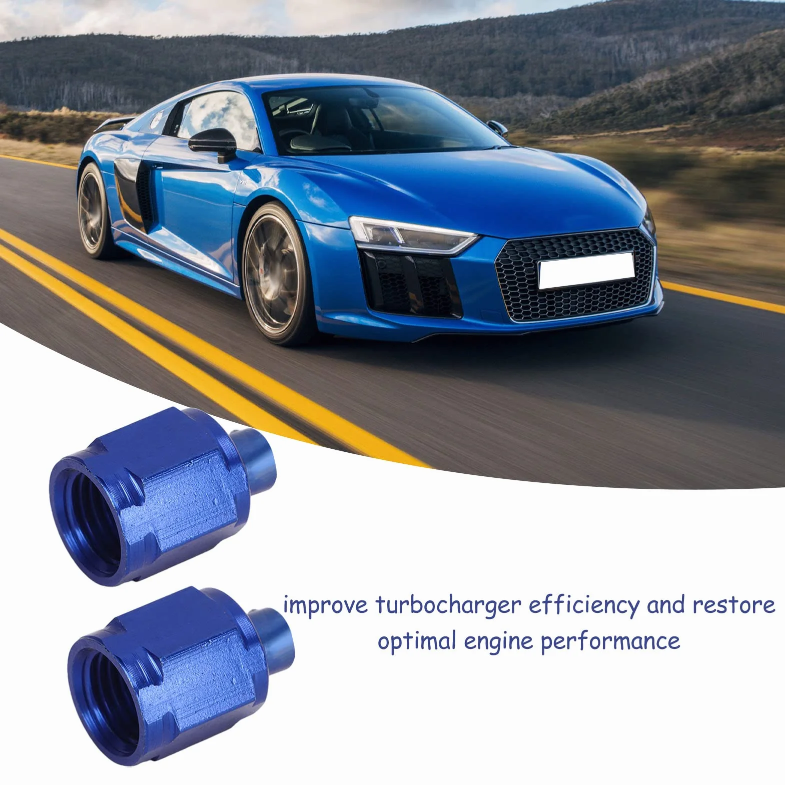 2 Sztuk 4AN żeńskie Zaślepki ze Stopu Aluminium Szczelny Przewód Paliwowy AN4 Złączka Kielichowa Nasadka Blokująca Nakrętka Adapter montaż